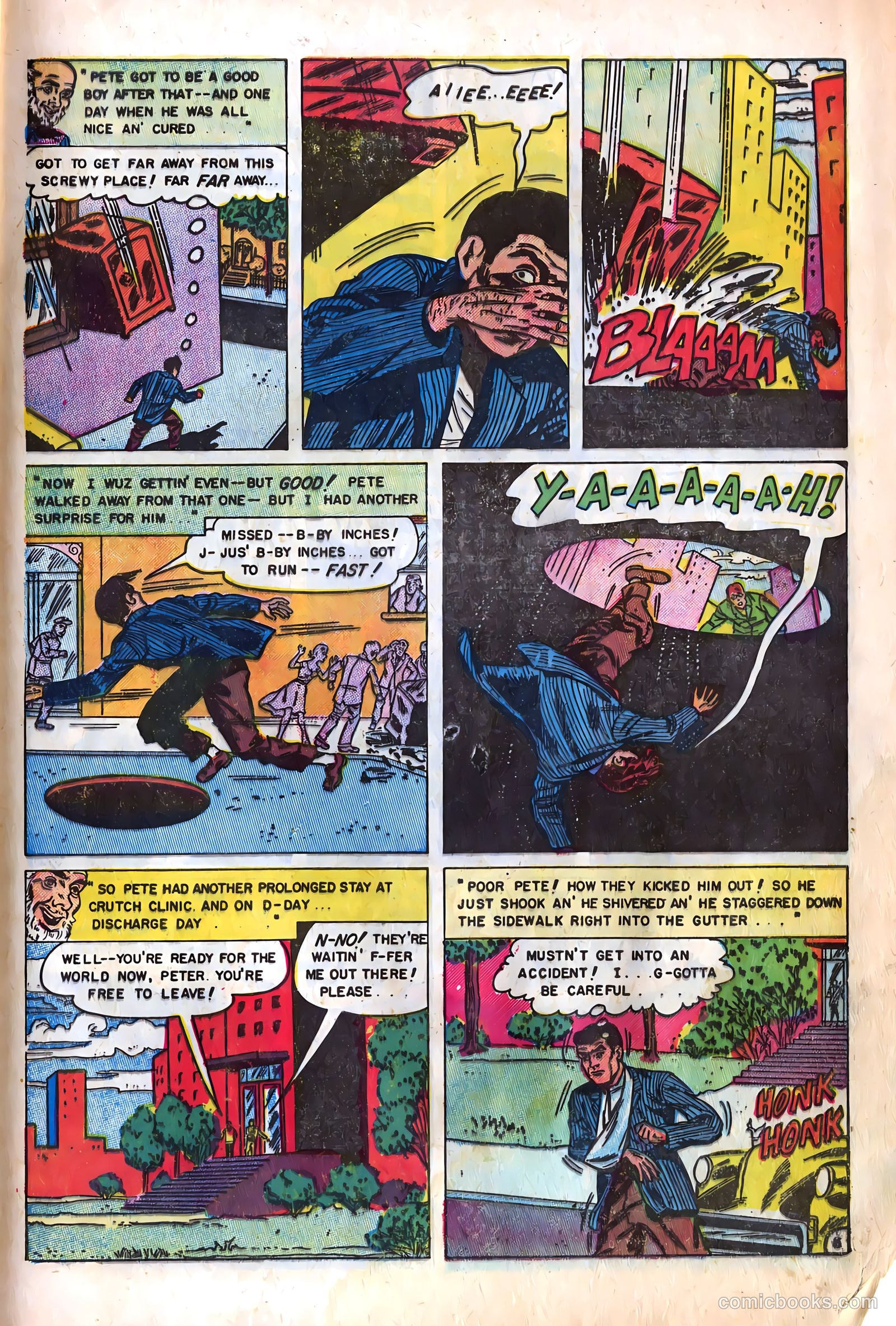 Dark Mysteries #22 (1955) — page 32 of 36