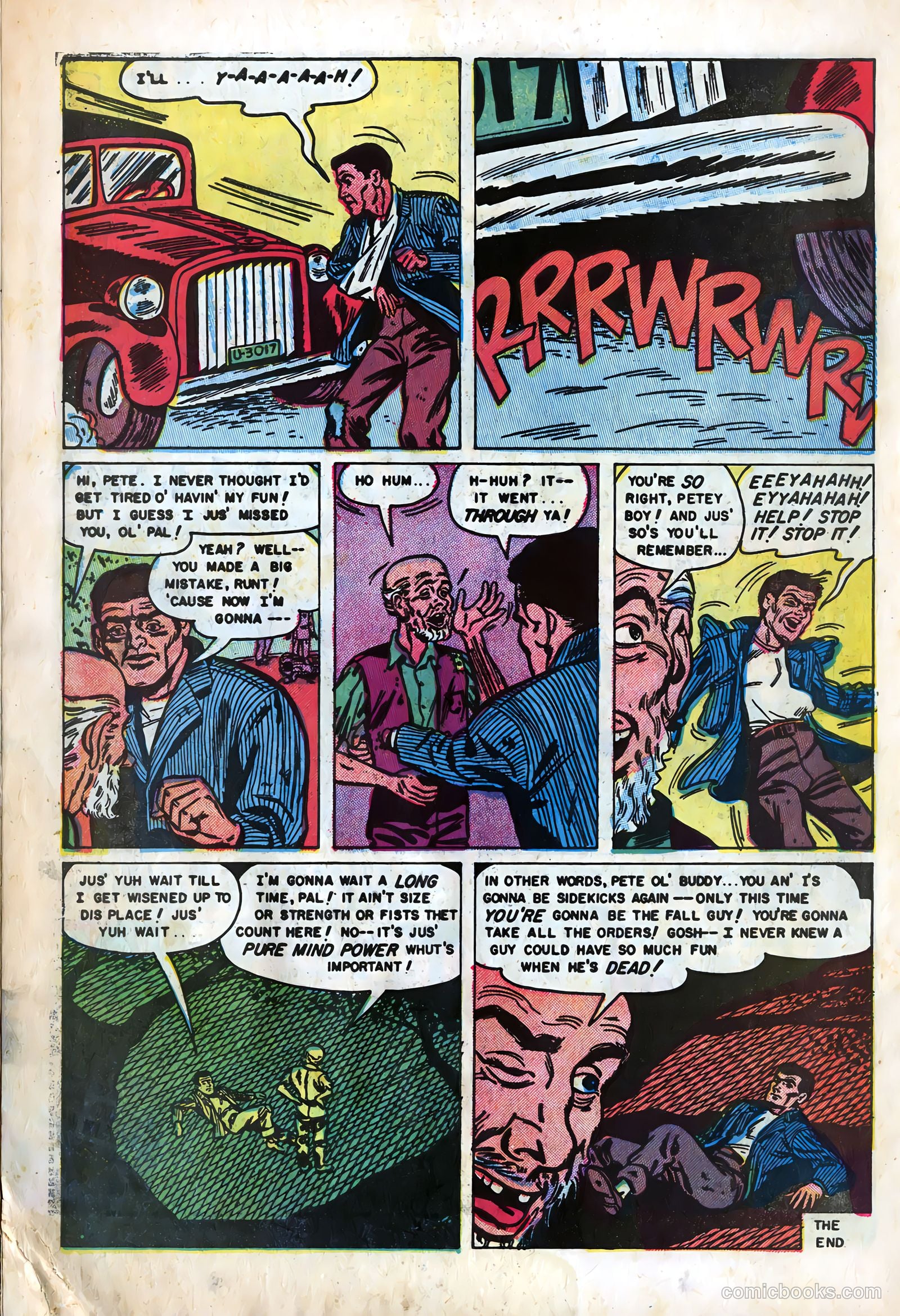 Dark Mysteries #22 (1955) — page 33 of 36
