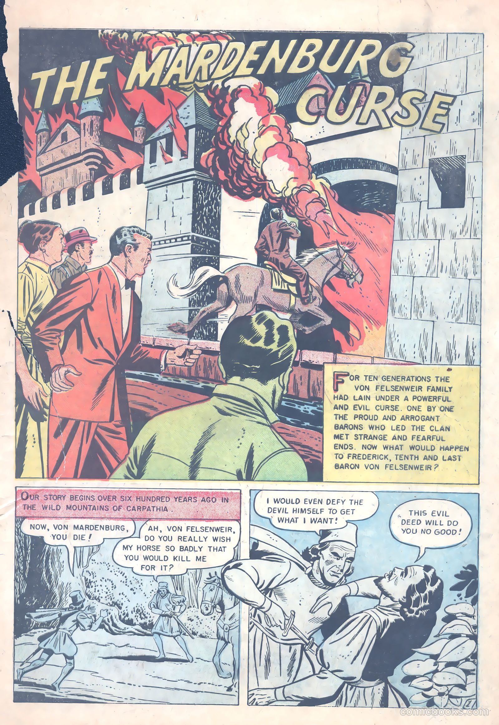 Dark Mysteries #23 (1955) — page 3 of 36