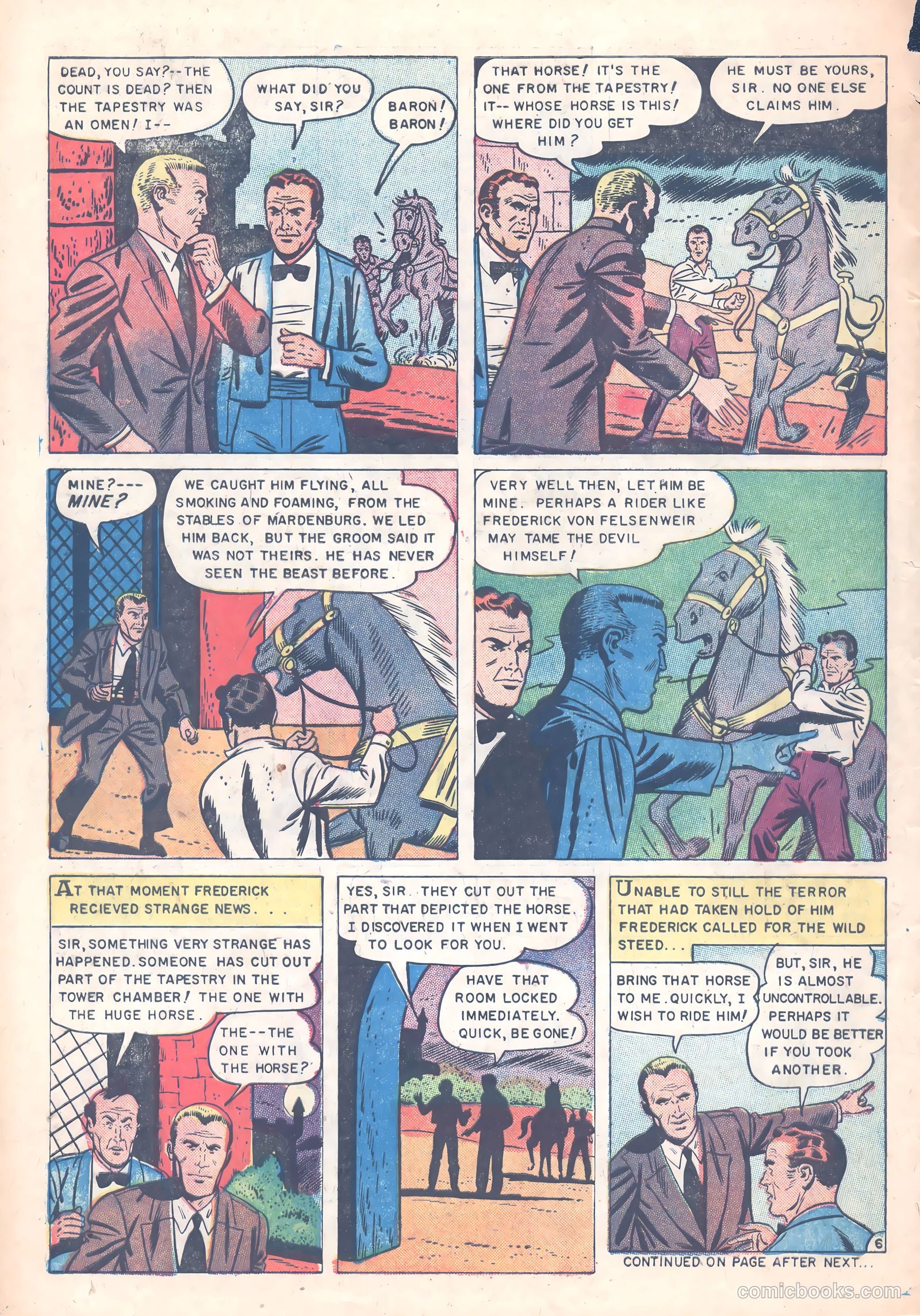 Dark Mysteries #23 (1955) — page 8 of 36