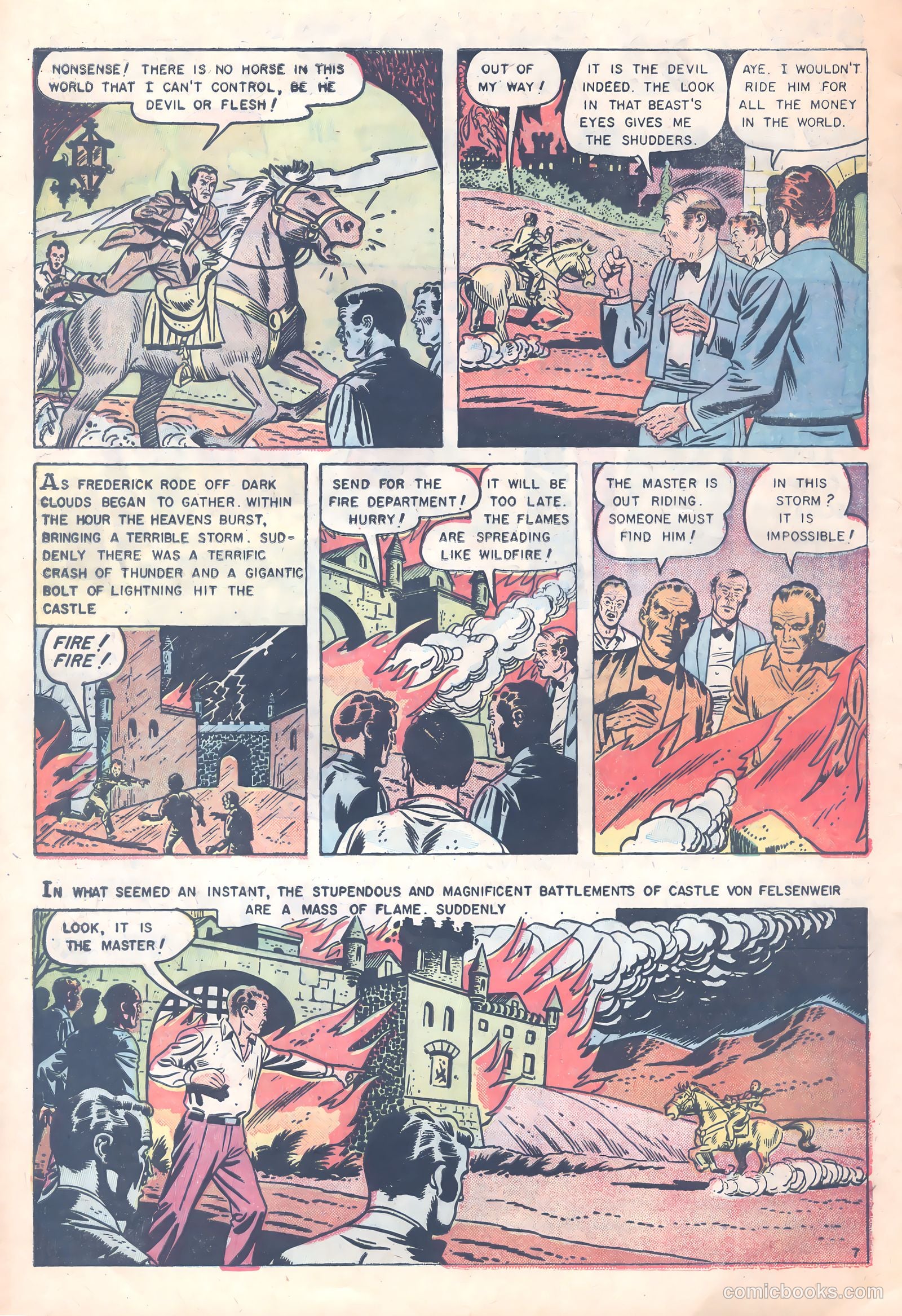 Dark Mysteries #23 (1955) — page 10 of 36