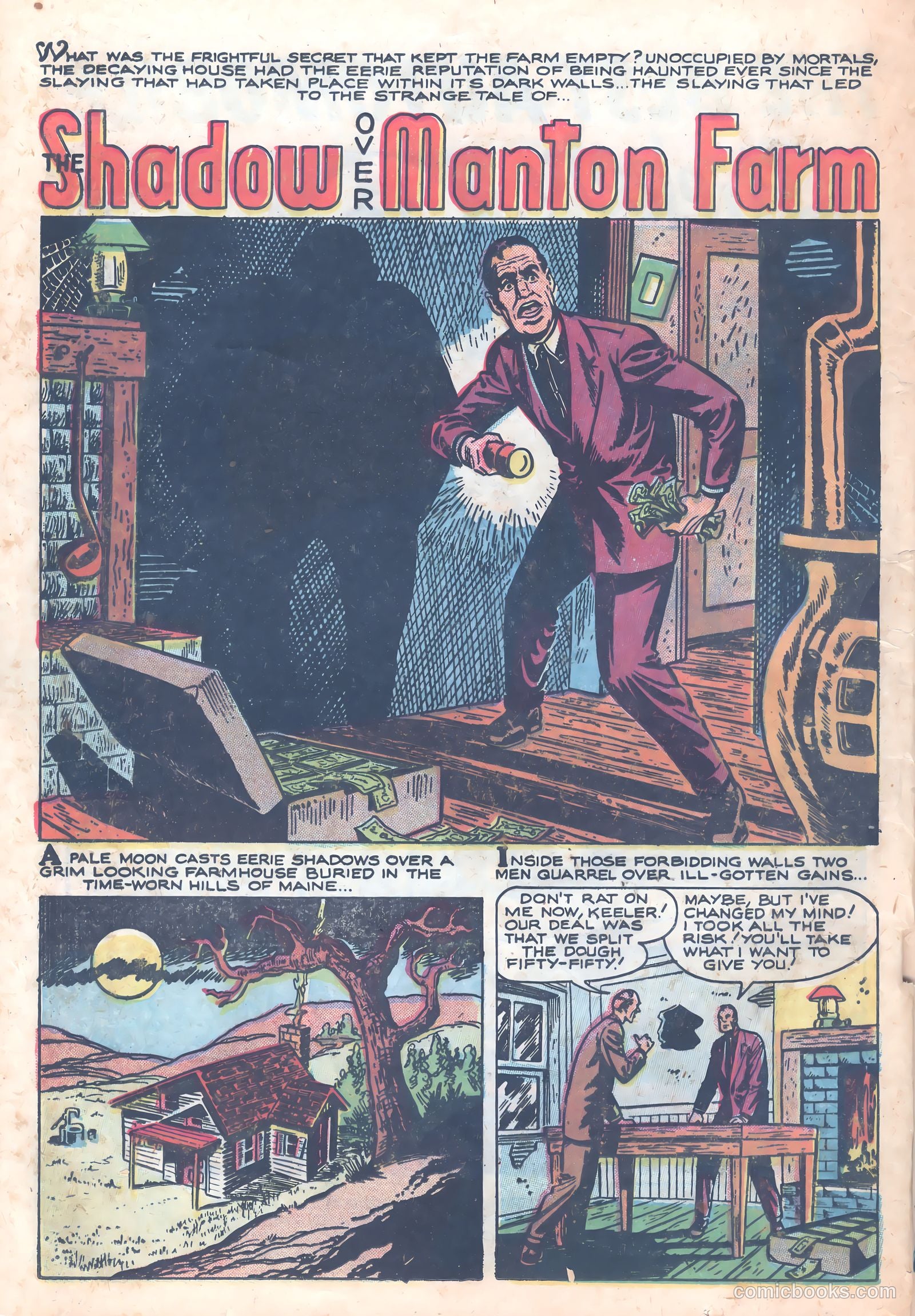 Dark Mysteries #23 (1955) — page 20 of 36