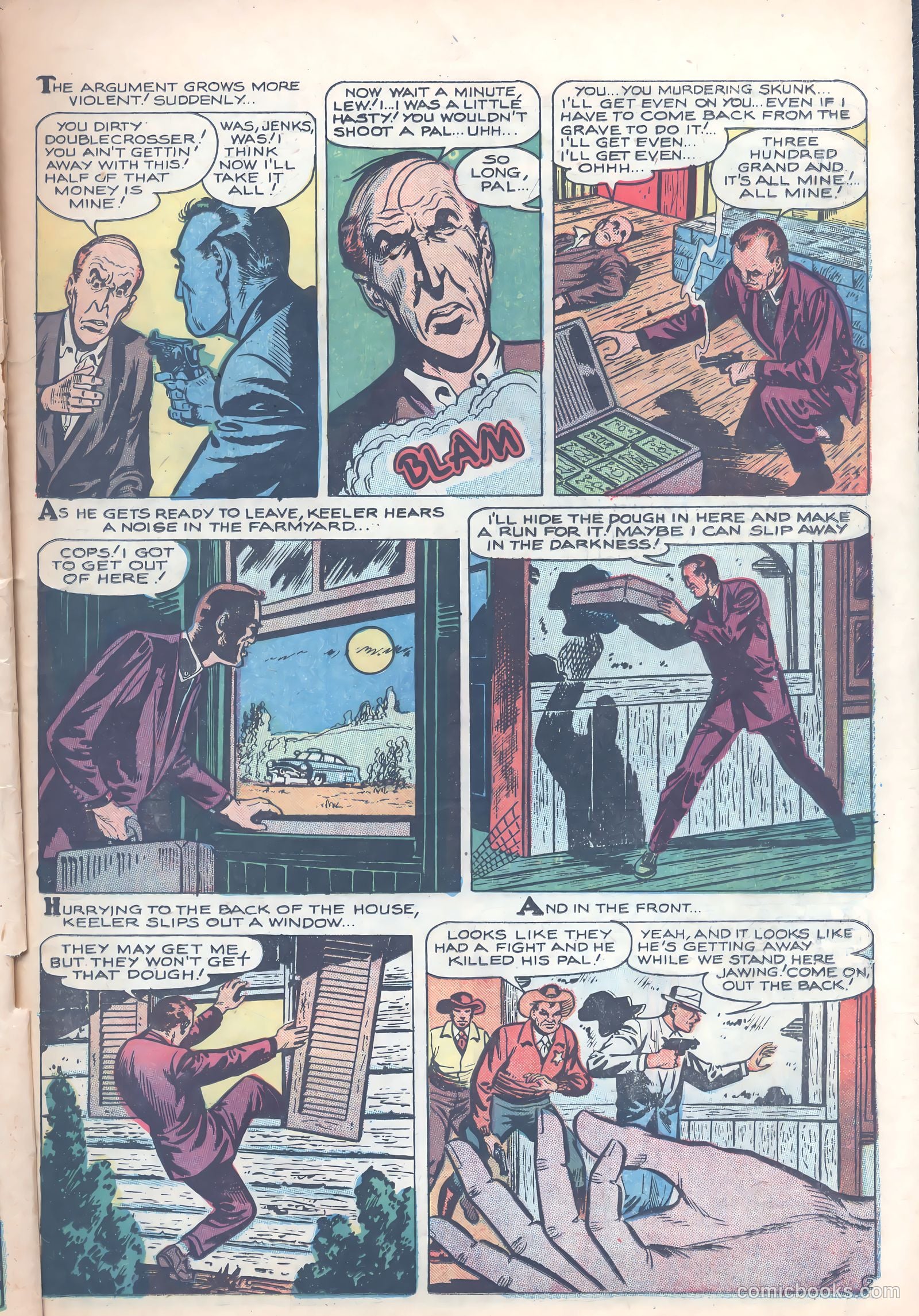 Dark Mysteries #23 (1955) — page 21 of 36