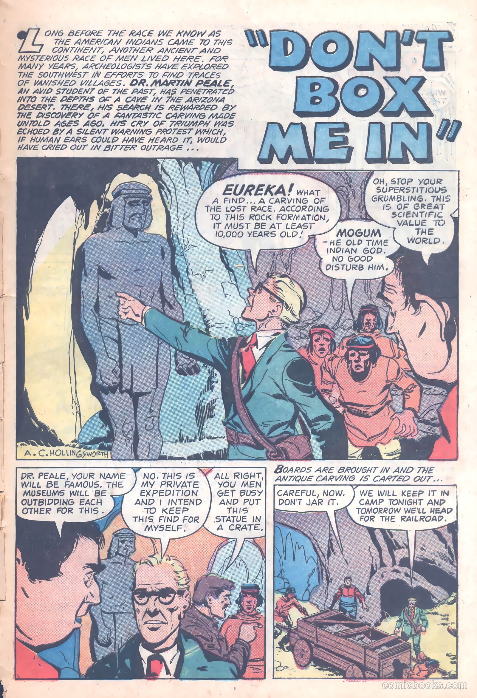 Dark Mysteries #23 (1955) — page 29 of 36