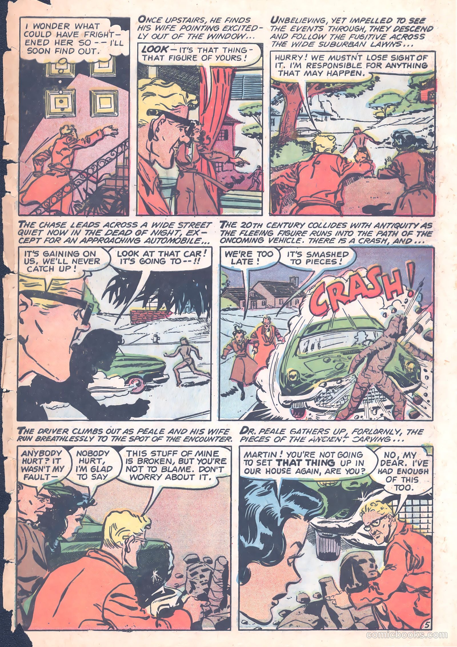 Dark Mysteries #23 (1955) — page 33 of 36