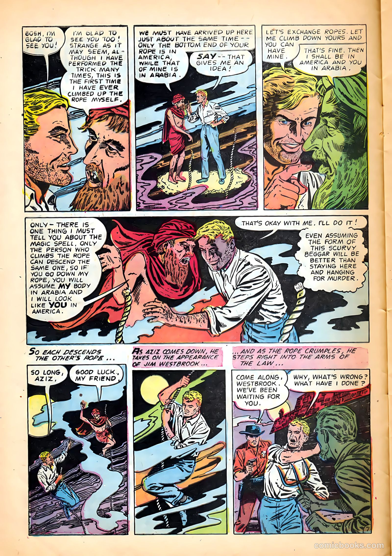 Dark Mysteries #24 (1955) — page 10 of 36