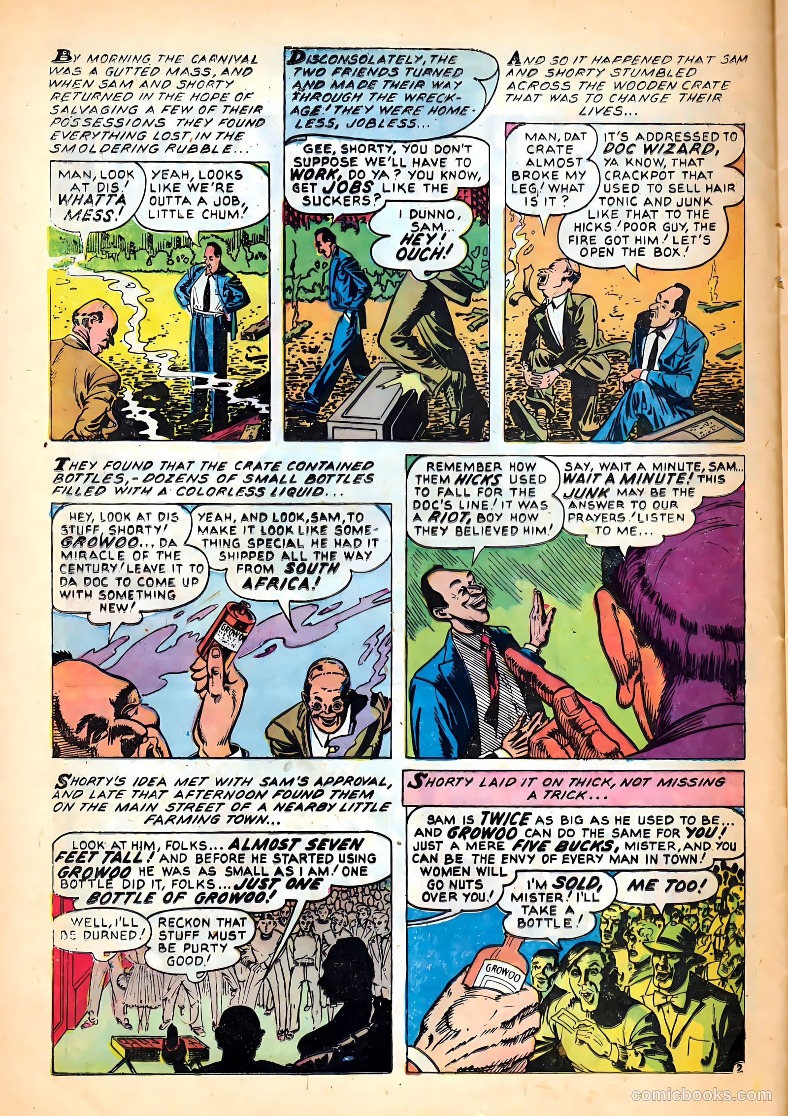 Dark Mysteries #24 (1955) — page 14 of 36