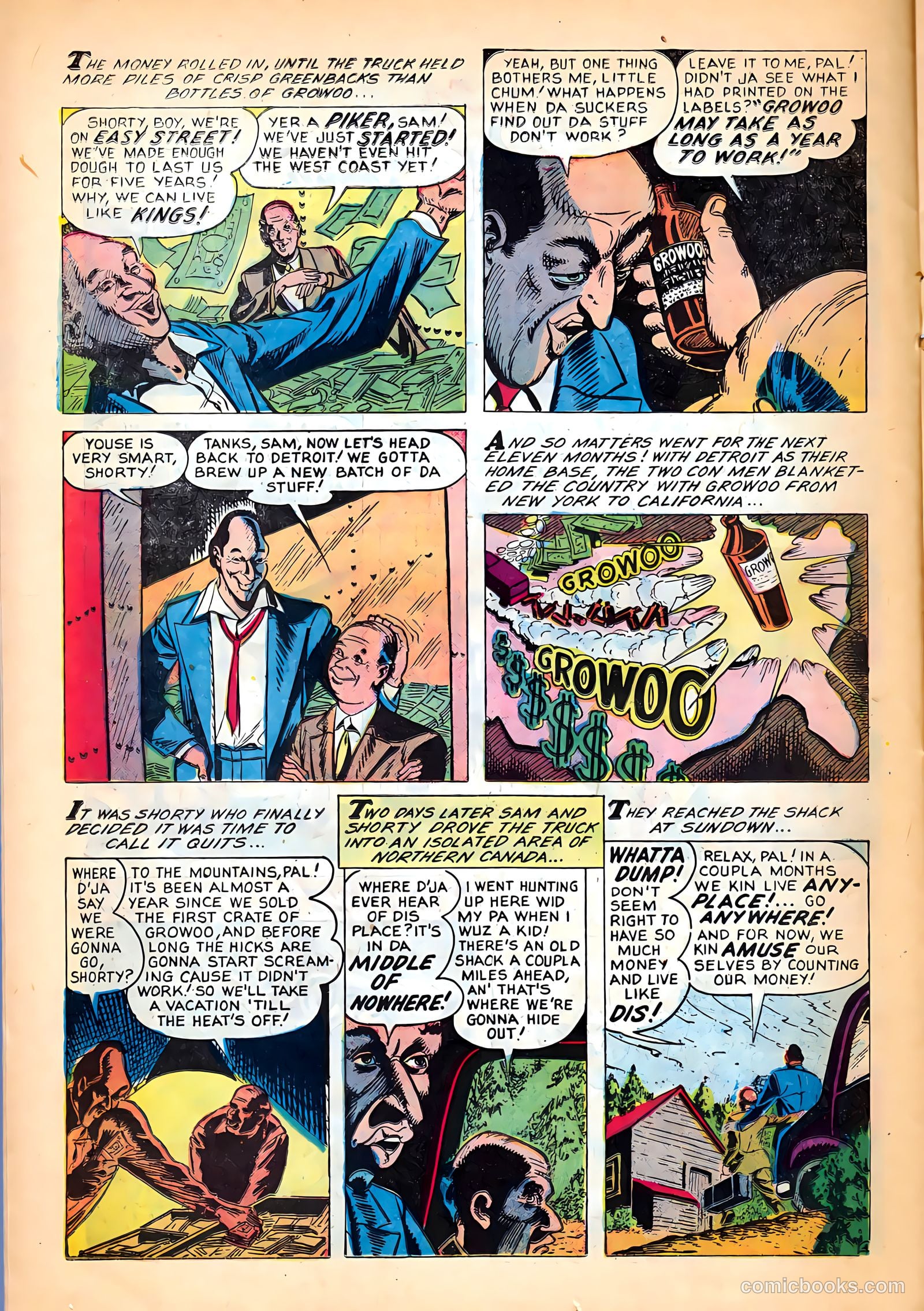 Dark Mysteries #24 (1955) — page 16 of 36