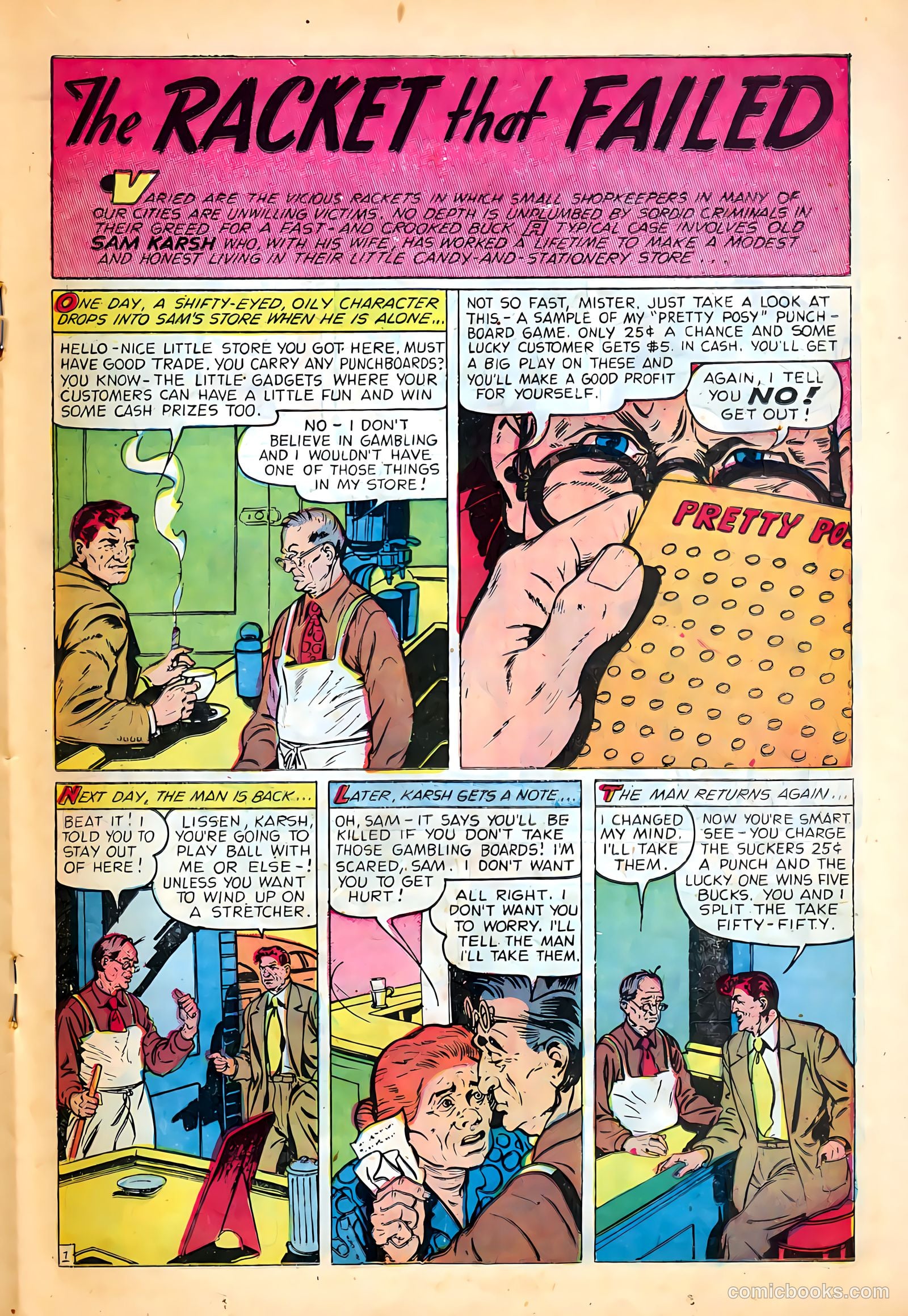 Dark Mysteries #24 (1955) — page 19 of 36