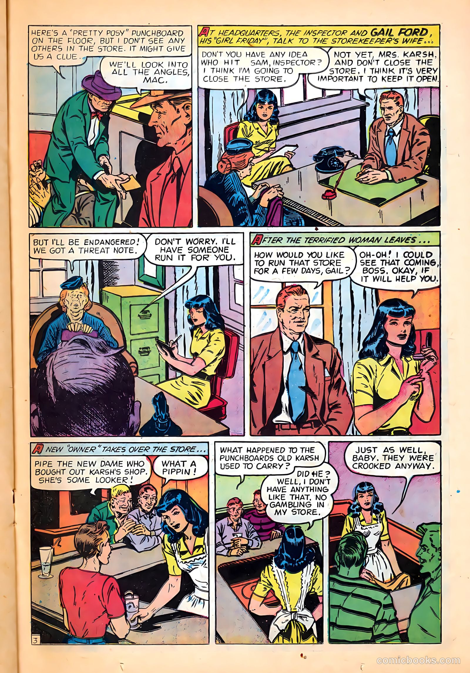 Dark Mysteries #24 (1955) — page 21 of 36