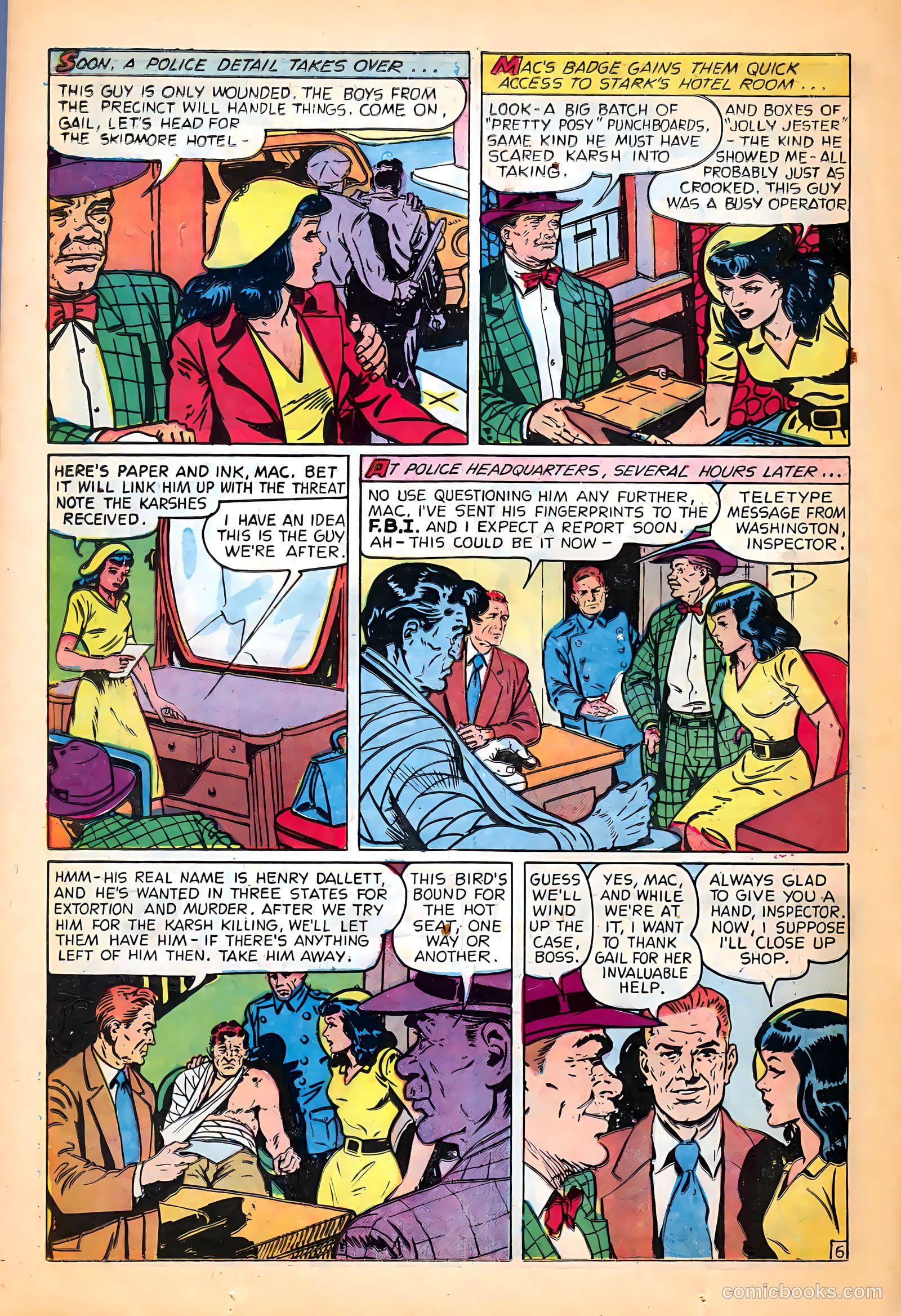 Dark Mysteries #24 (1955) — page 24 of 36