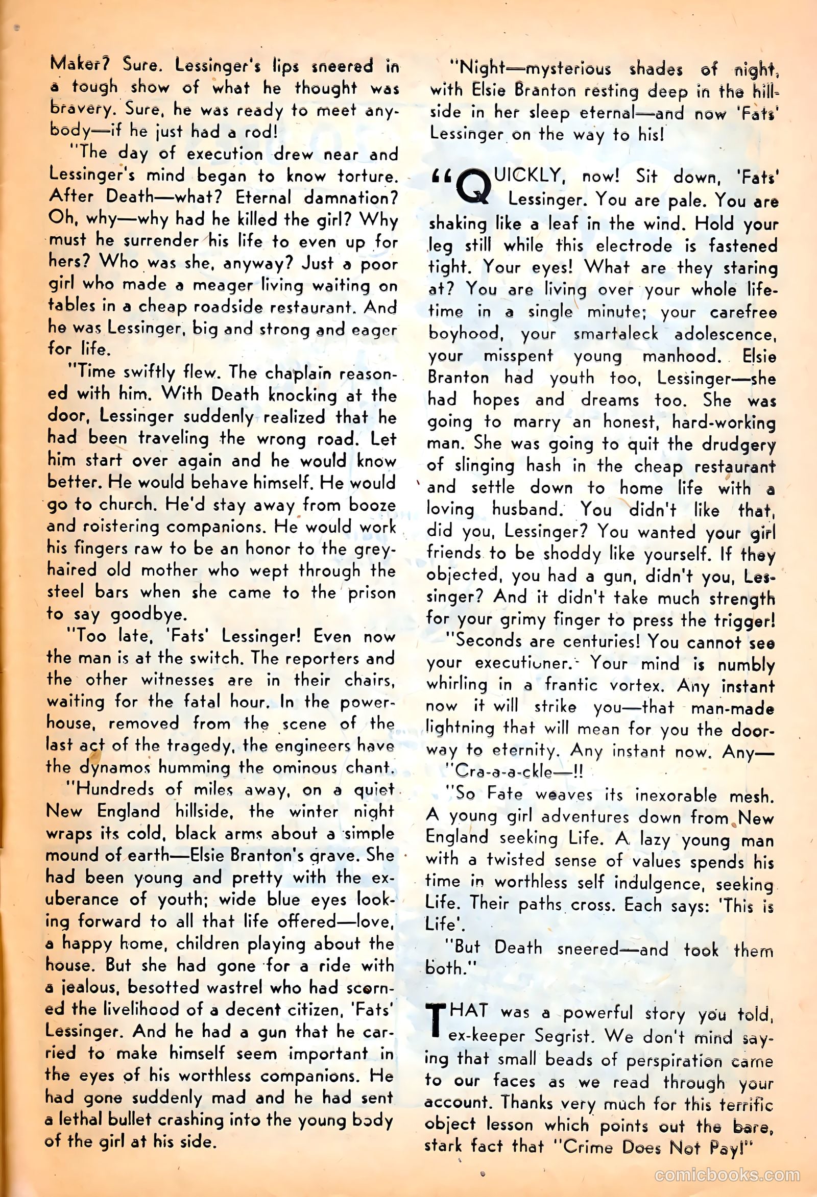 Dark Mysteries #24 (1955) — page 27 of 36