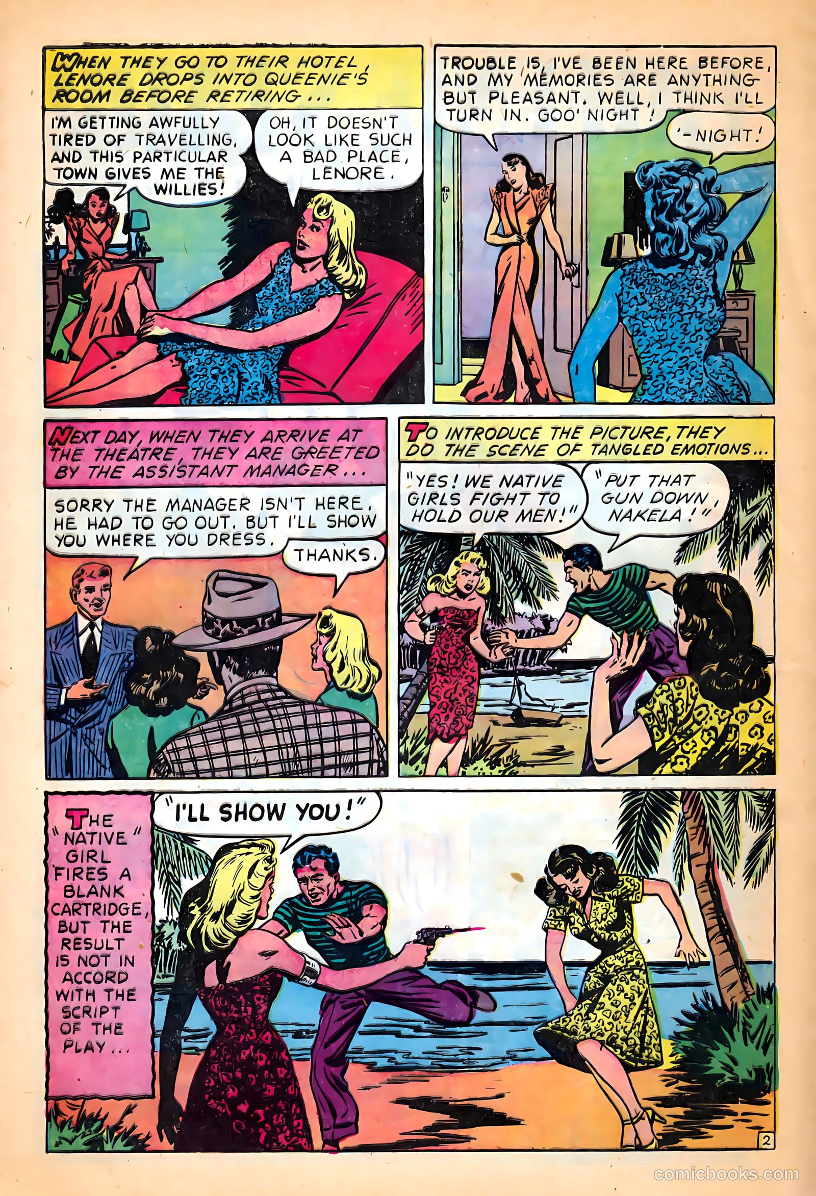 Dark Mysteries #24 (1955) — page 30 of 36