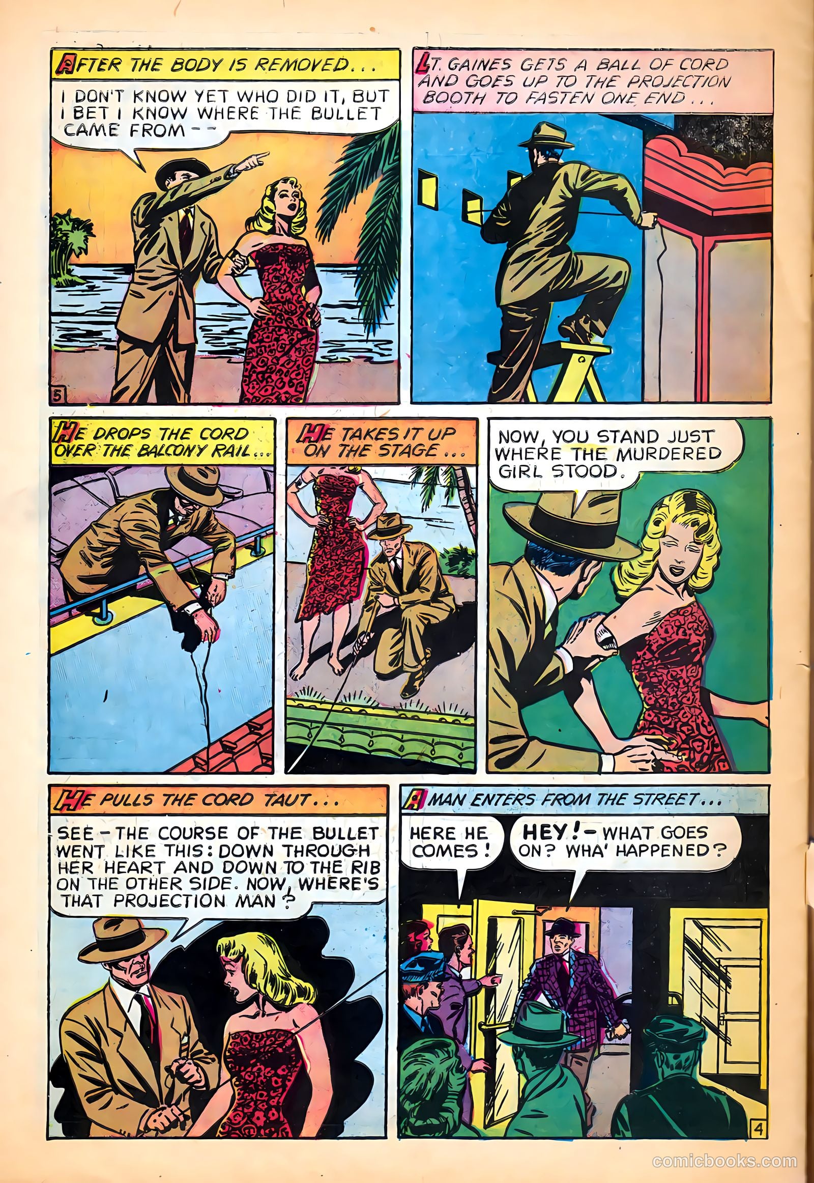 Dark Mysteries #24 (1955) — page 32 of 36