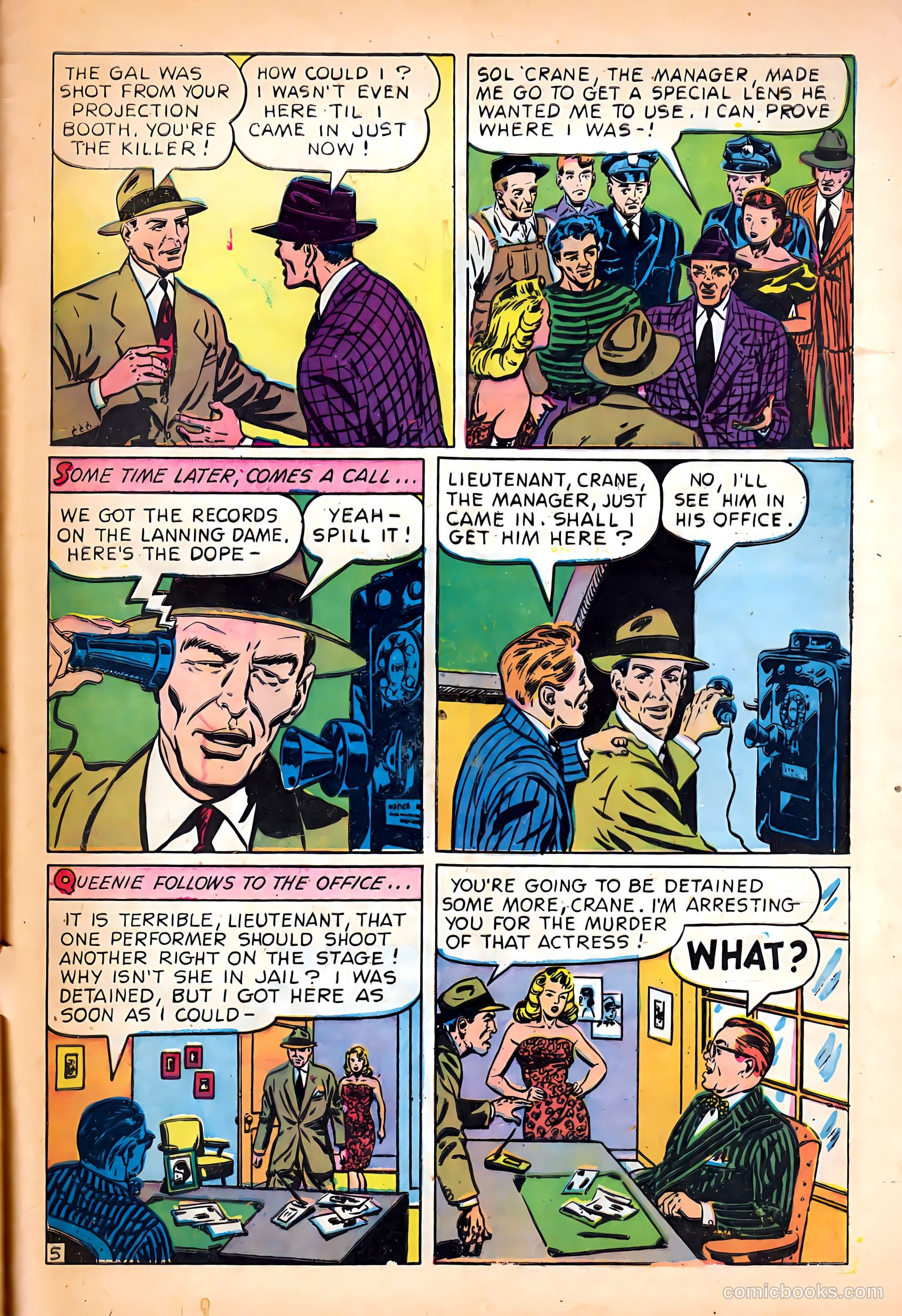 Dark Mysteries #24 (1955) — page 33 of 36