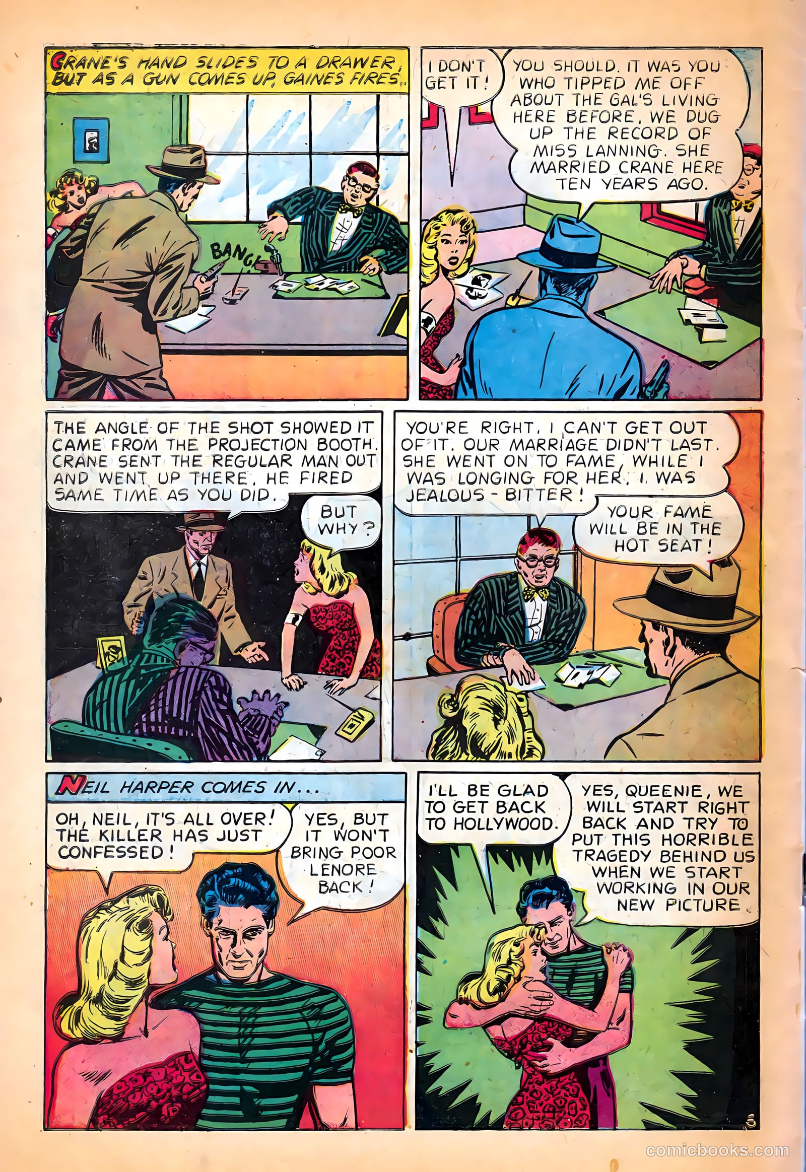 Dark Mysteries #24 (1955) — page 34 of 36