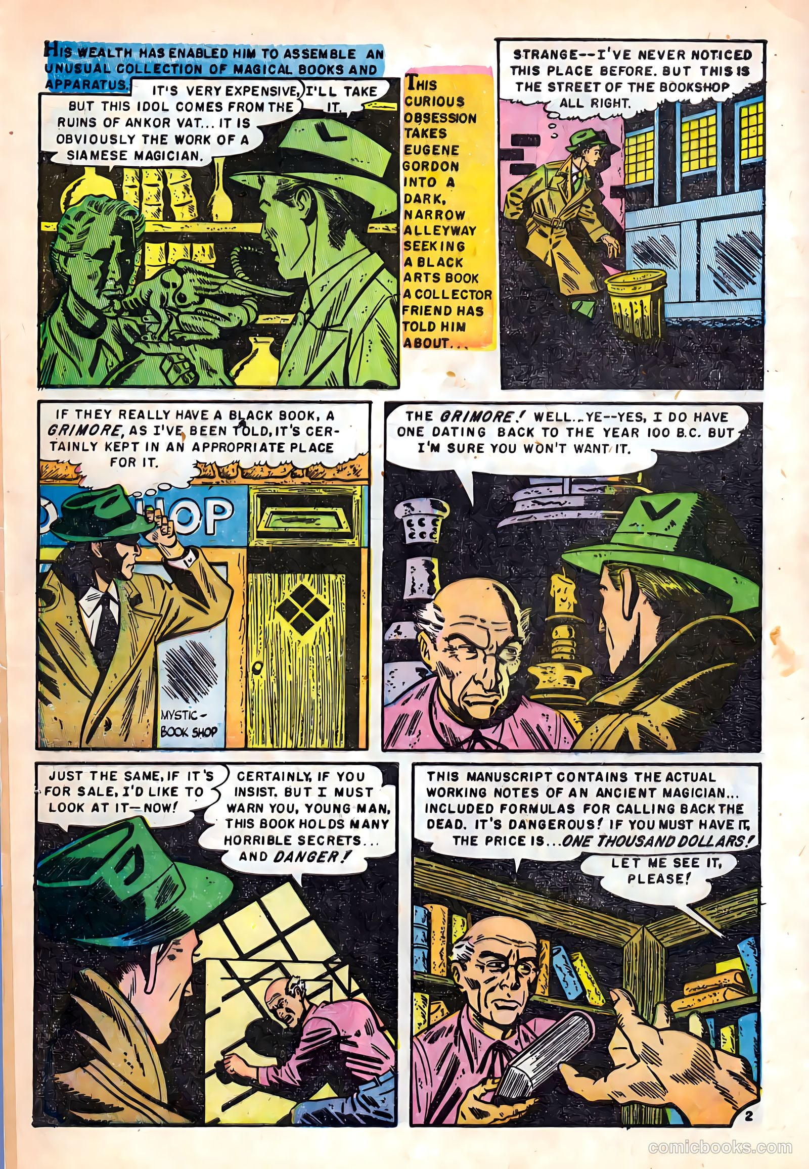 Dark Mysteries #3 (1951) — page 4 of 36