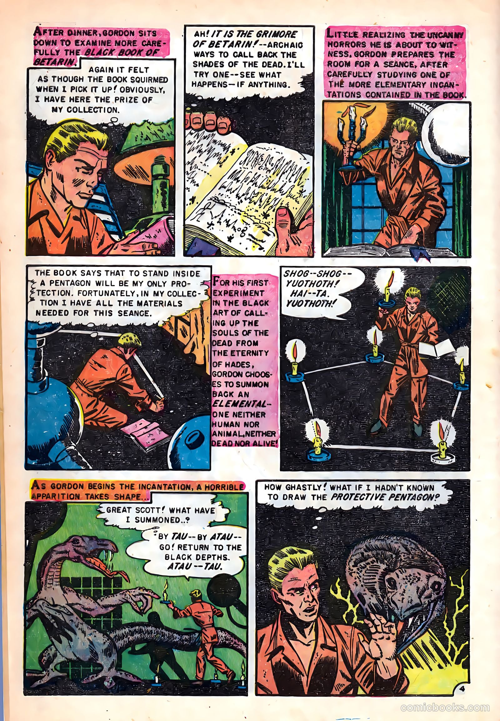 Dark Mysteries #3 (1951) — page 6 of 36