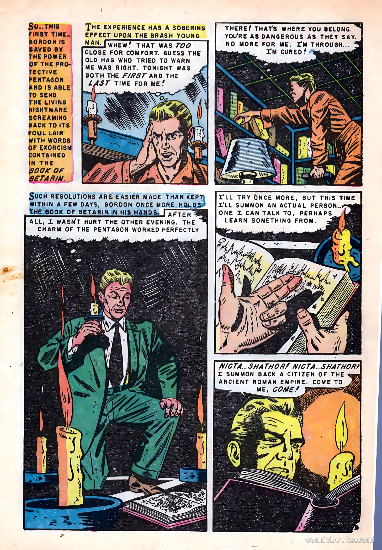 Dark Mysteries #3 (1951) — page 7 of 36