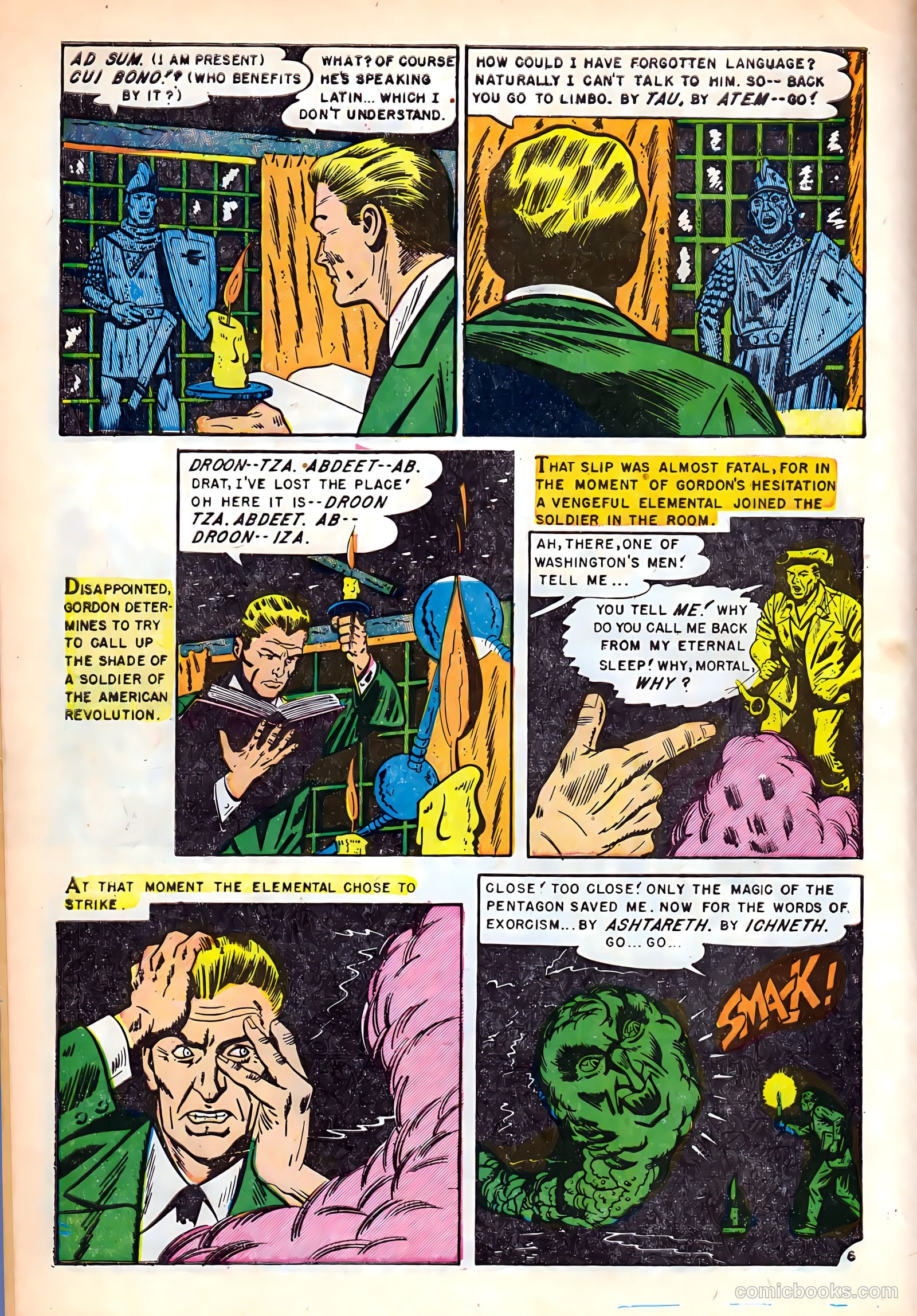 Dark Mysteries #3 (1951) — page 8 of 36