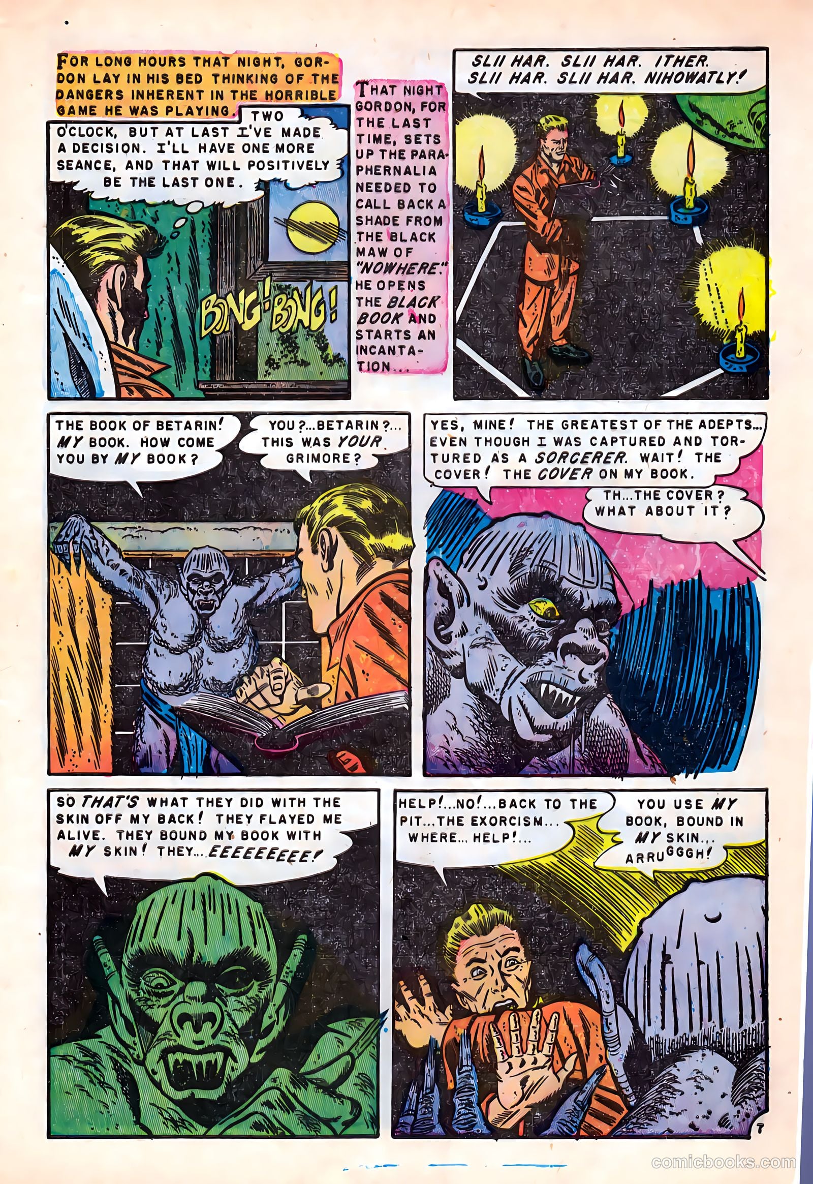 Dark Mysteries #3 (1951) — page 9 of 36