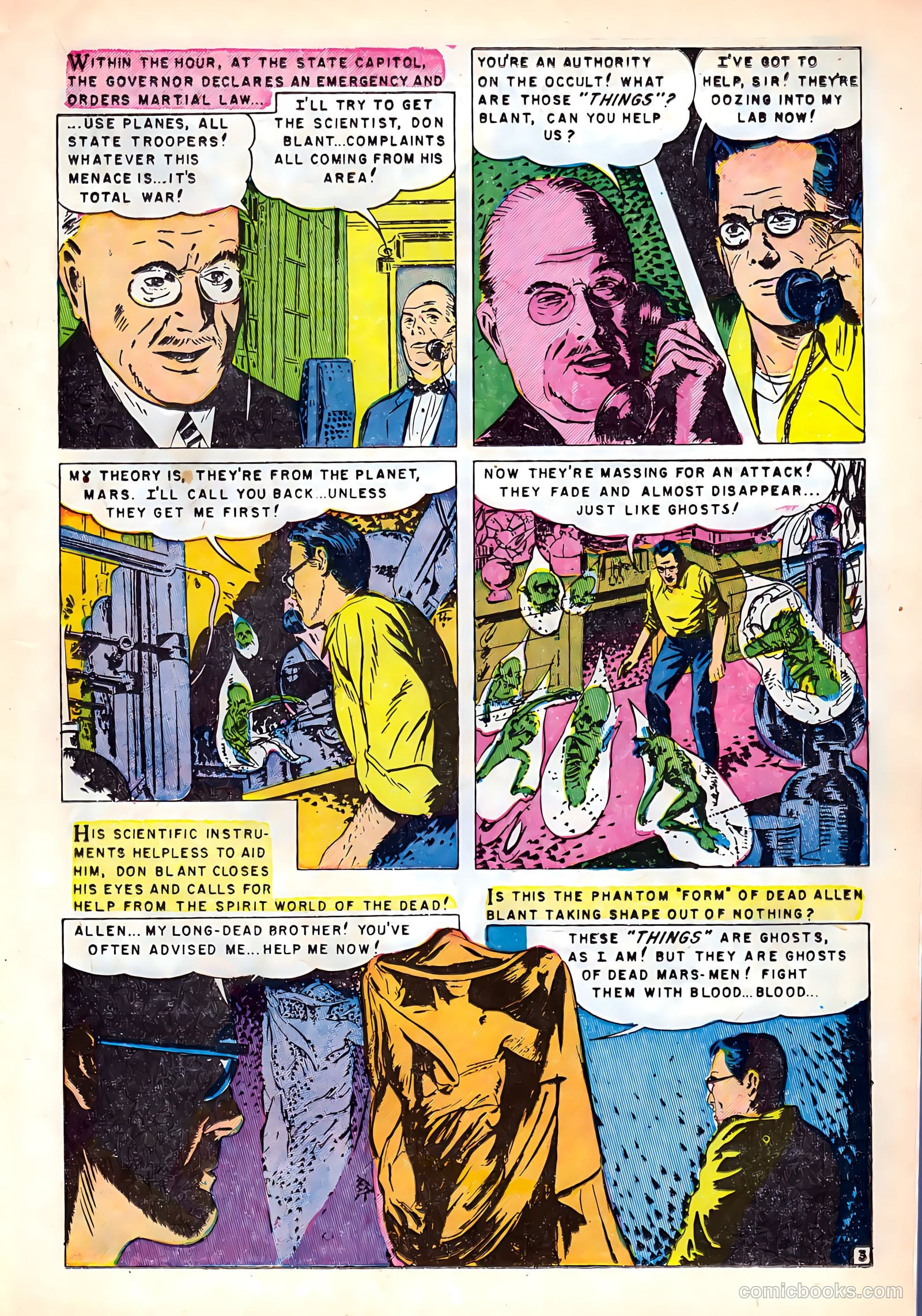 Dark Mysteries #3 (1951) — page 13 of 36