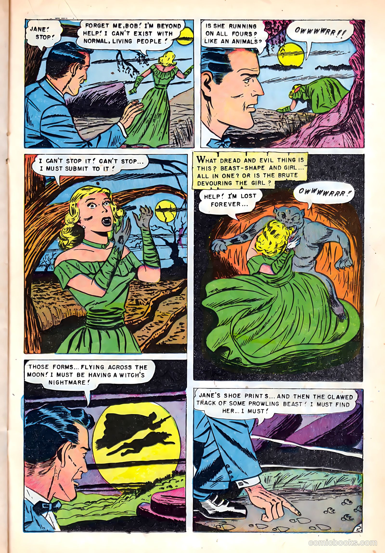Dark Mysteries #3 (1951) — page 21 of 36