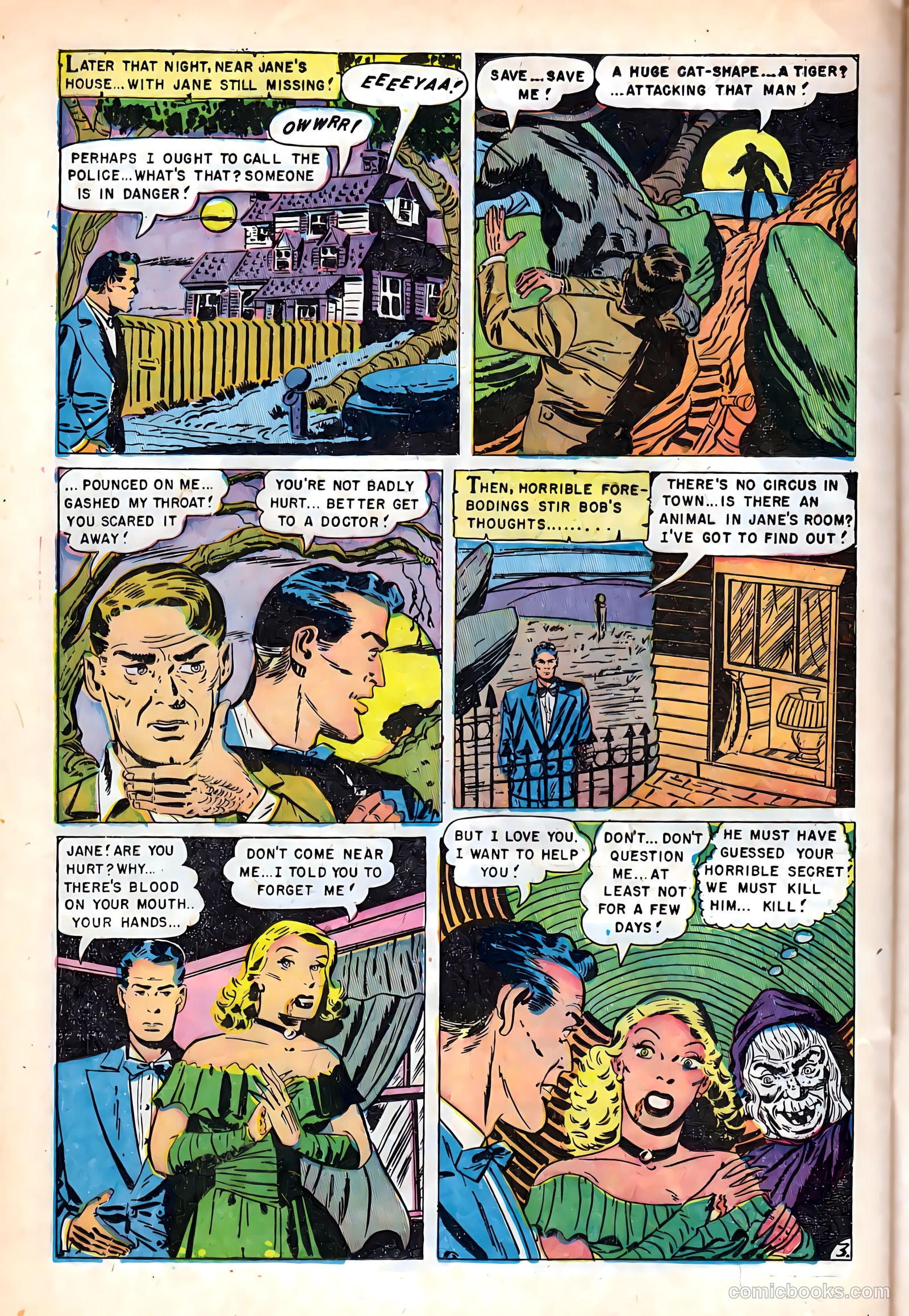 Dark Mysteries #3 (1951) — page 22 of 36