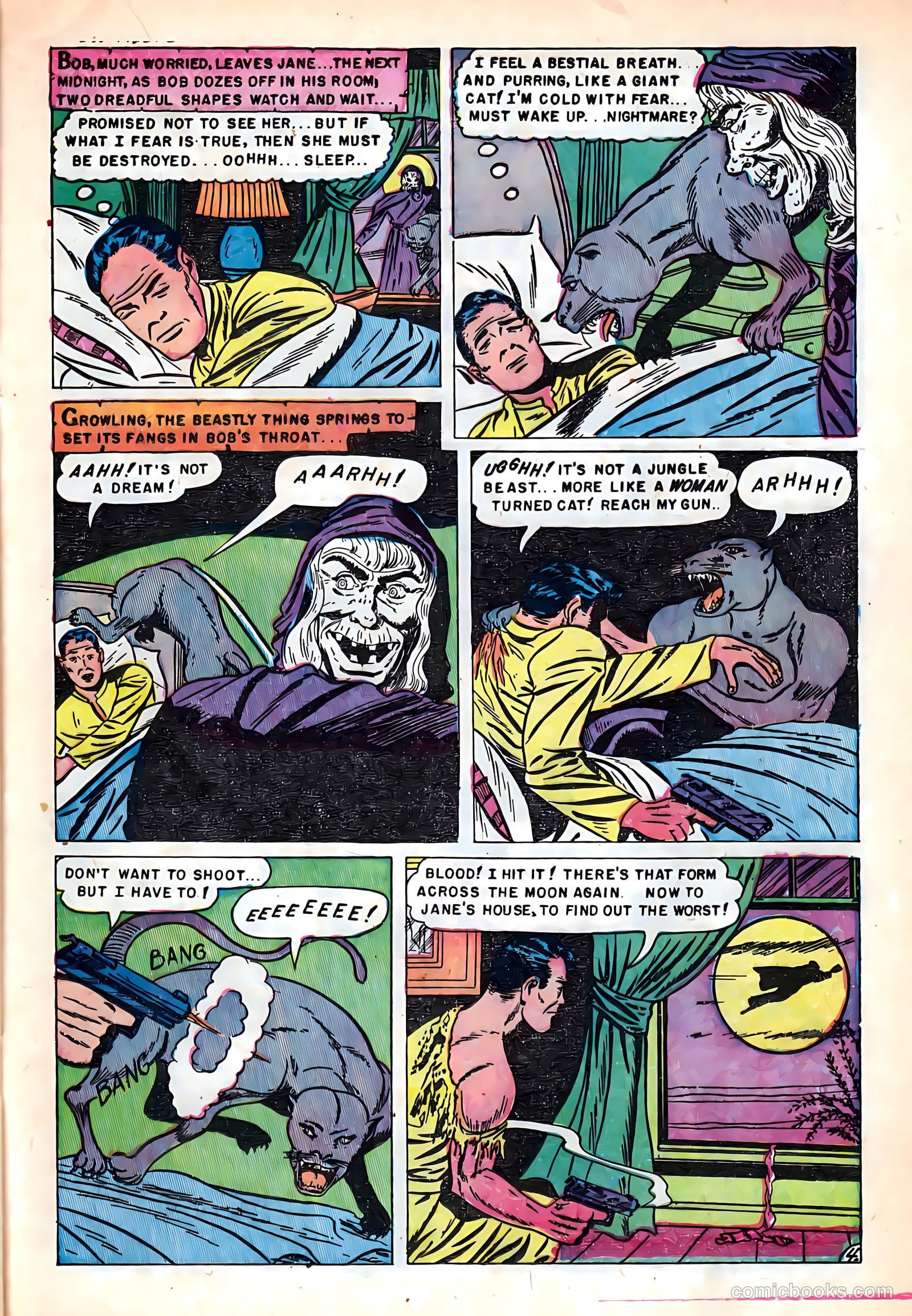 Dark Mysteries #3 (1951) — page 23 of 36