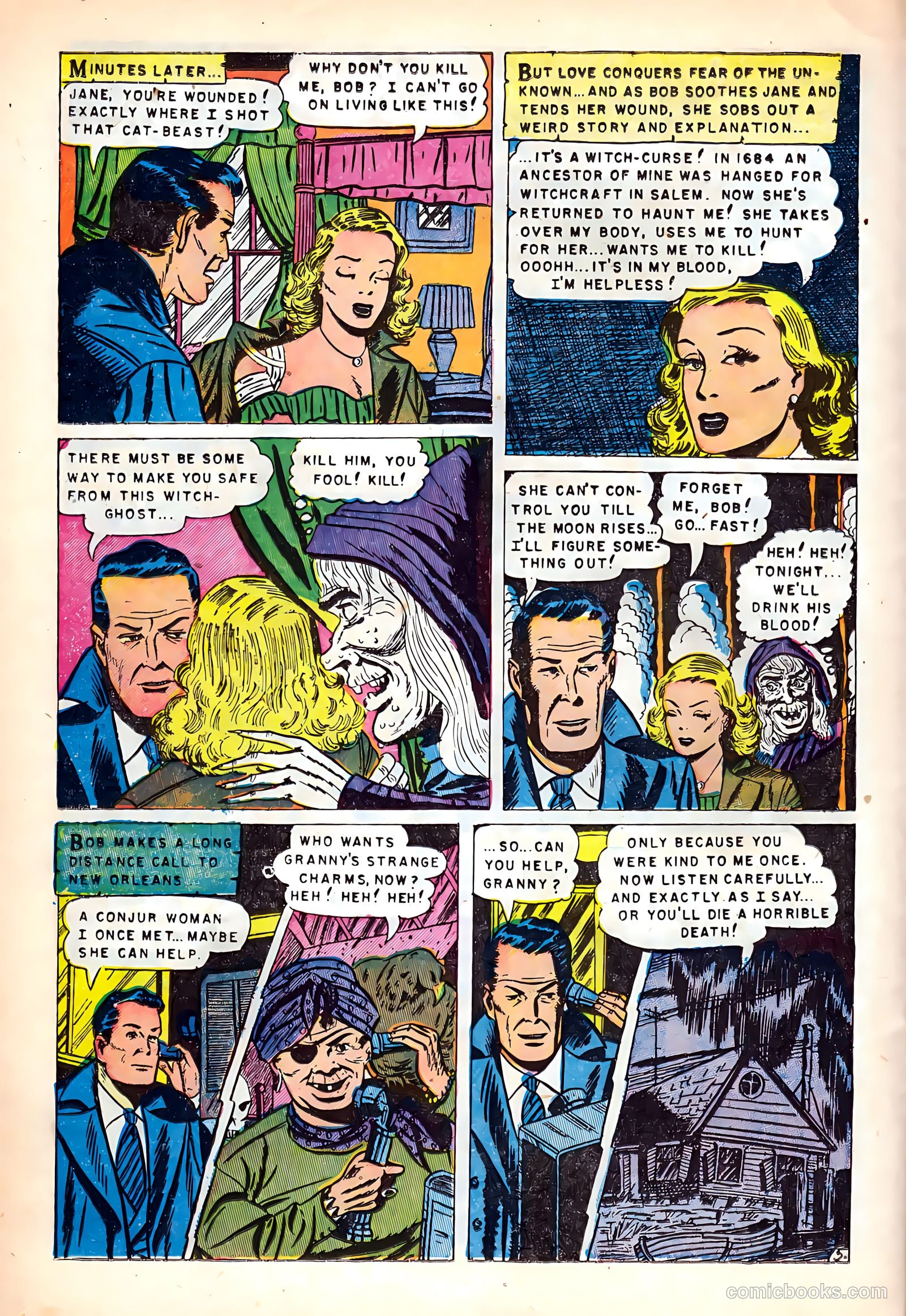 Dark Mysteries #3 (1951) — page 24 of 36