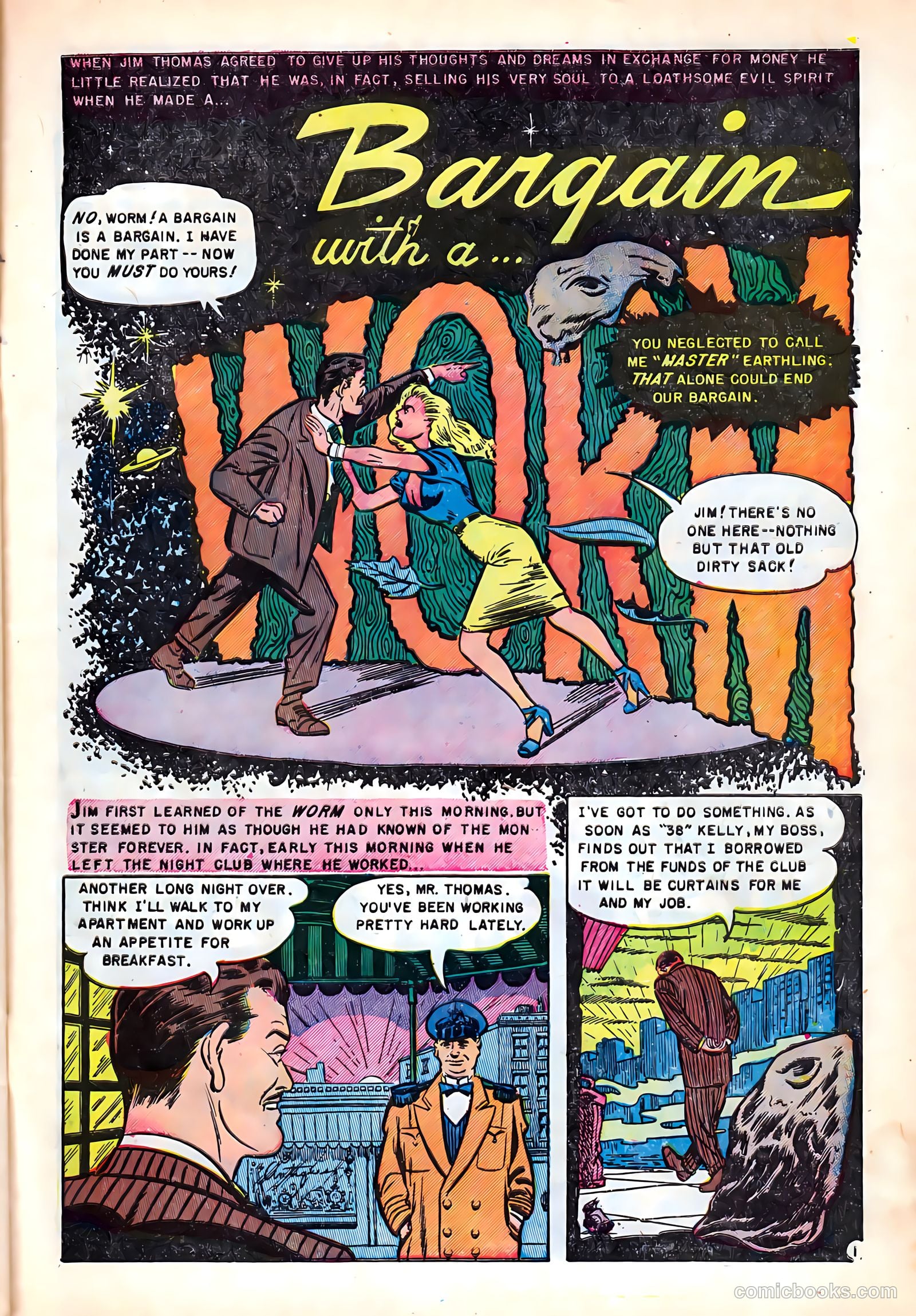 Dark Mysteries #3 (1951) — page 27 of 36