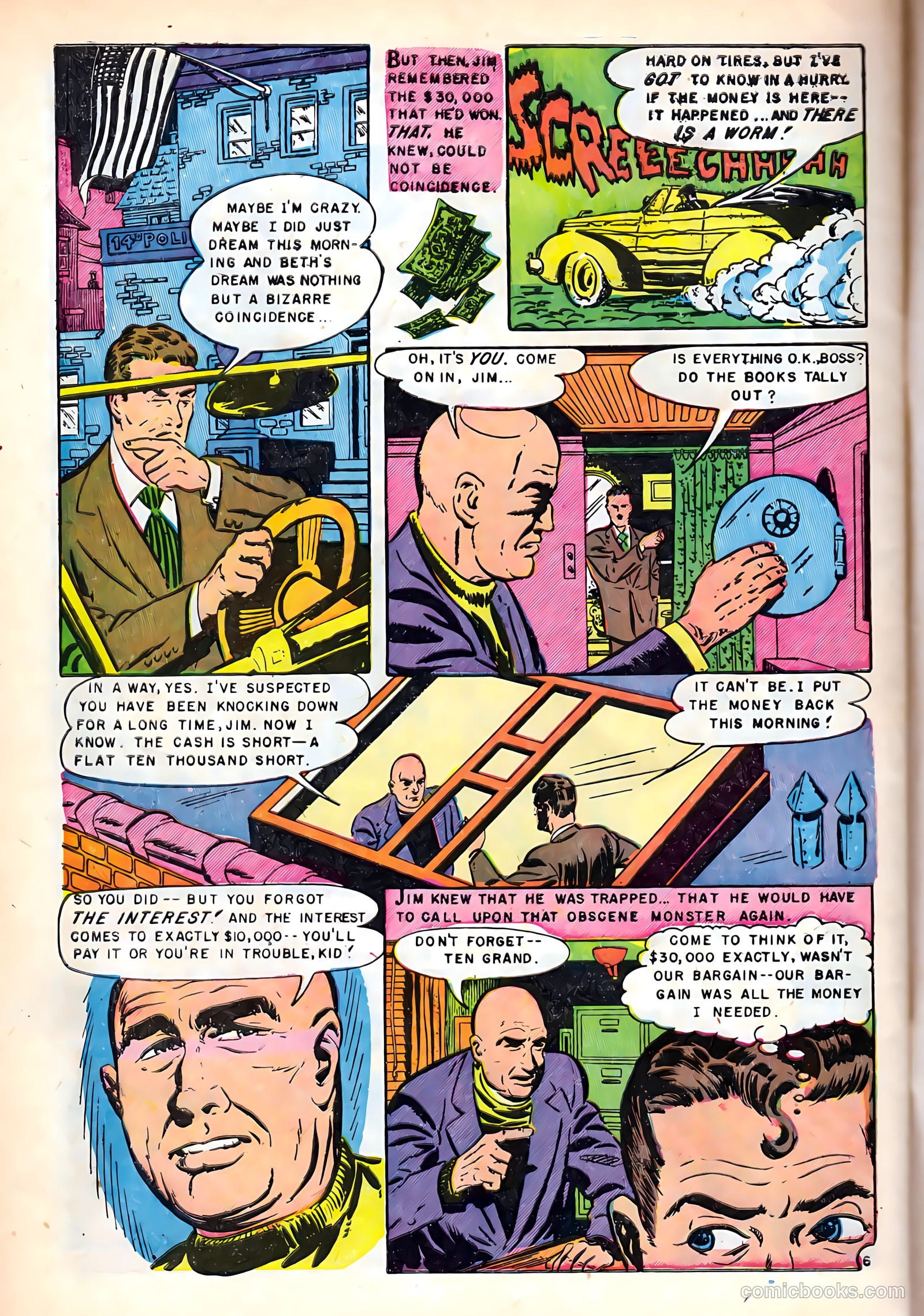 Dark Mysteries #3 (1951) — page 32 of 36