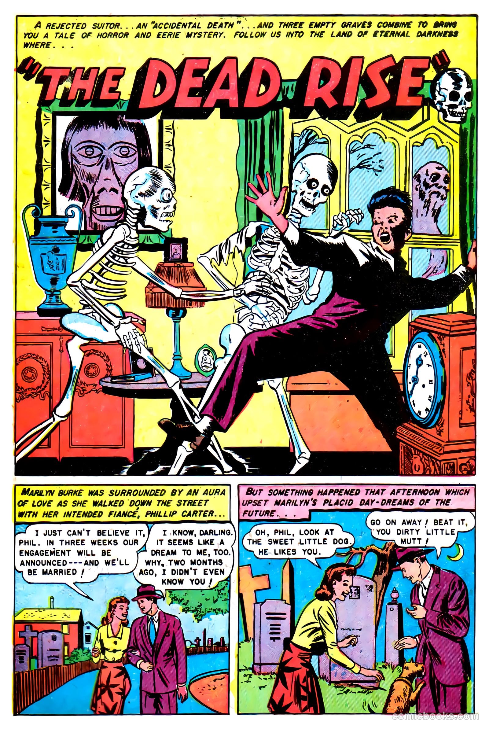Dark Mysteries #4 (1951) — page 2 of 16