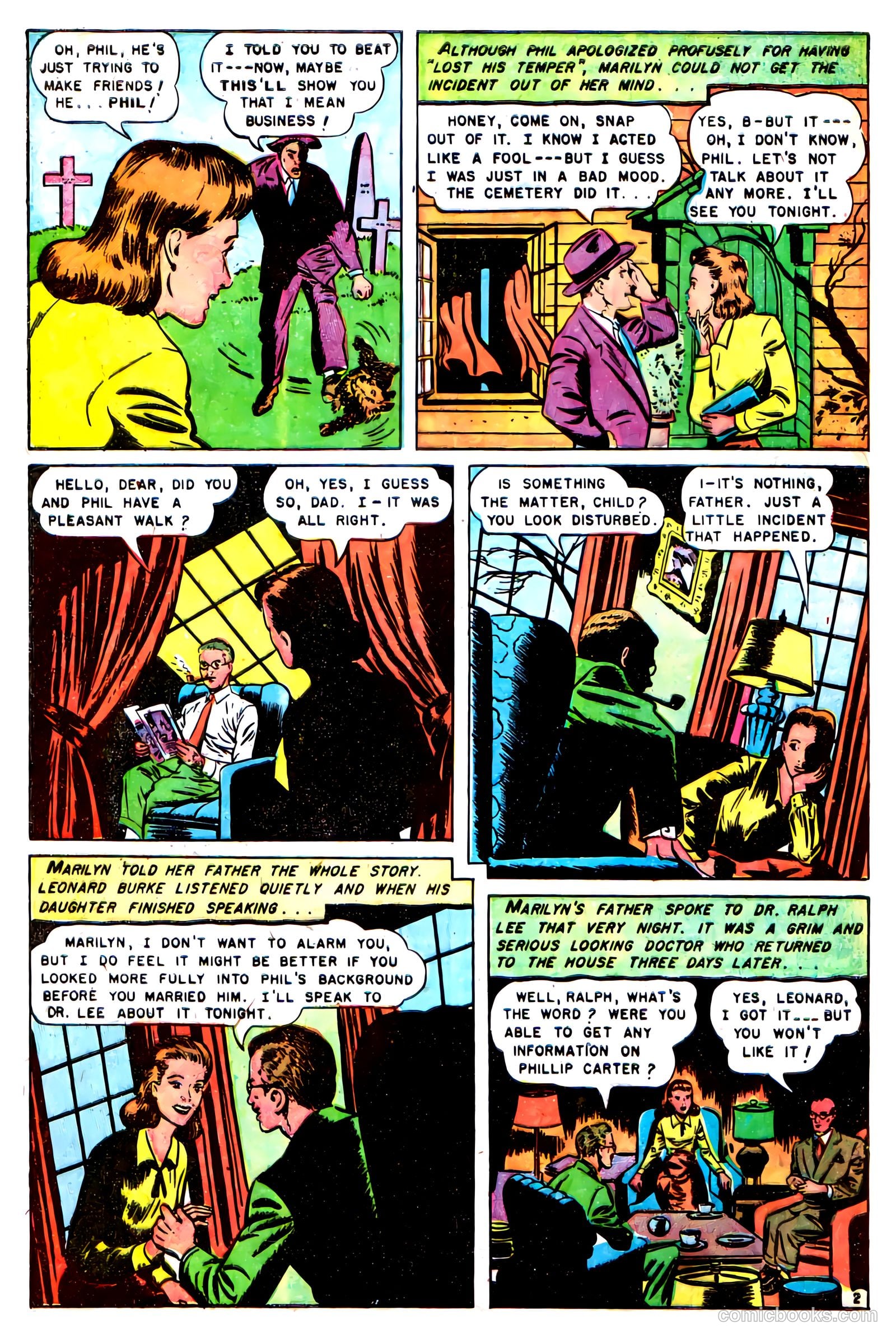Dark Mysteries #4 (1951) — page 3 of 16