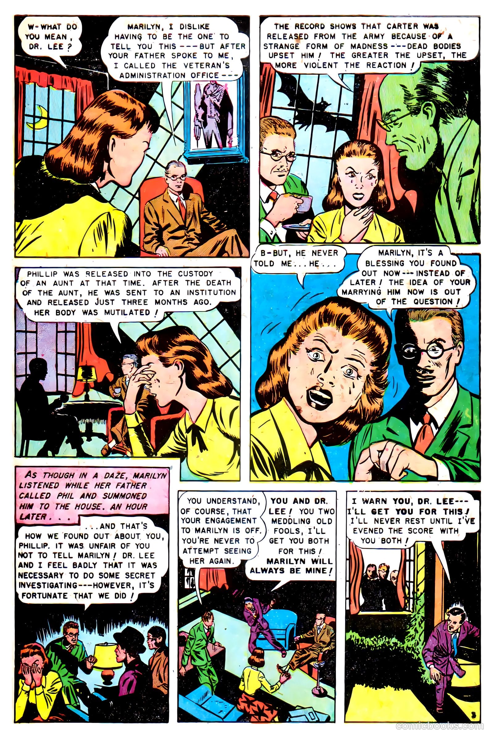 Dark Mysteries #4 (1951) — page 4 of 16