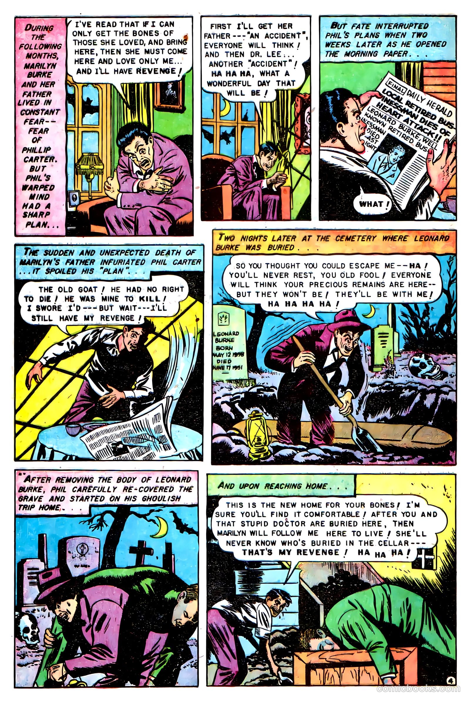 Dark Mysteries #4 (1951) — page 5 of 16