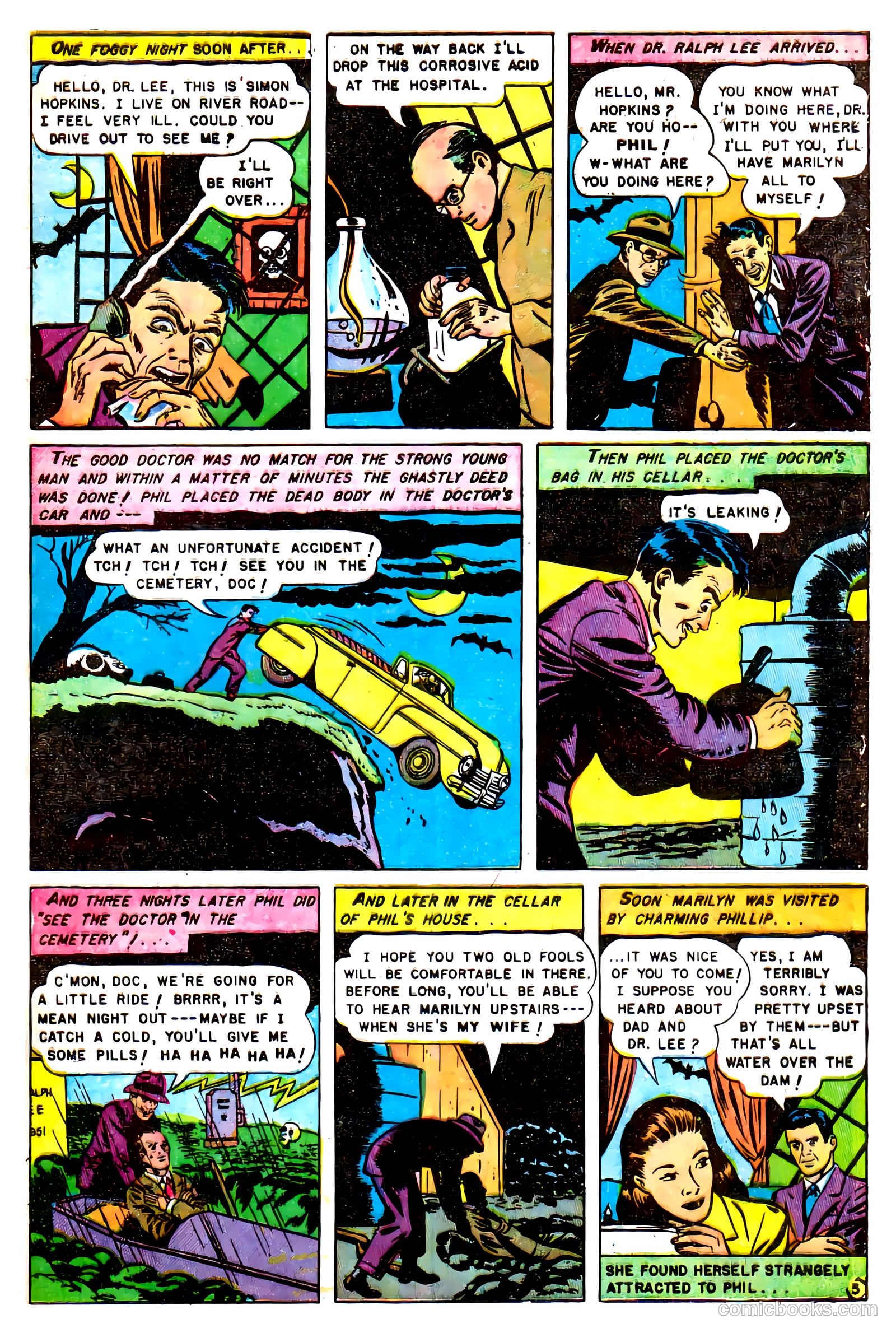 Dark Mysteries #4 (1951) — page 6 of 16