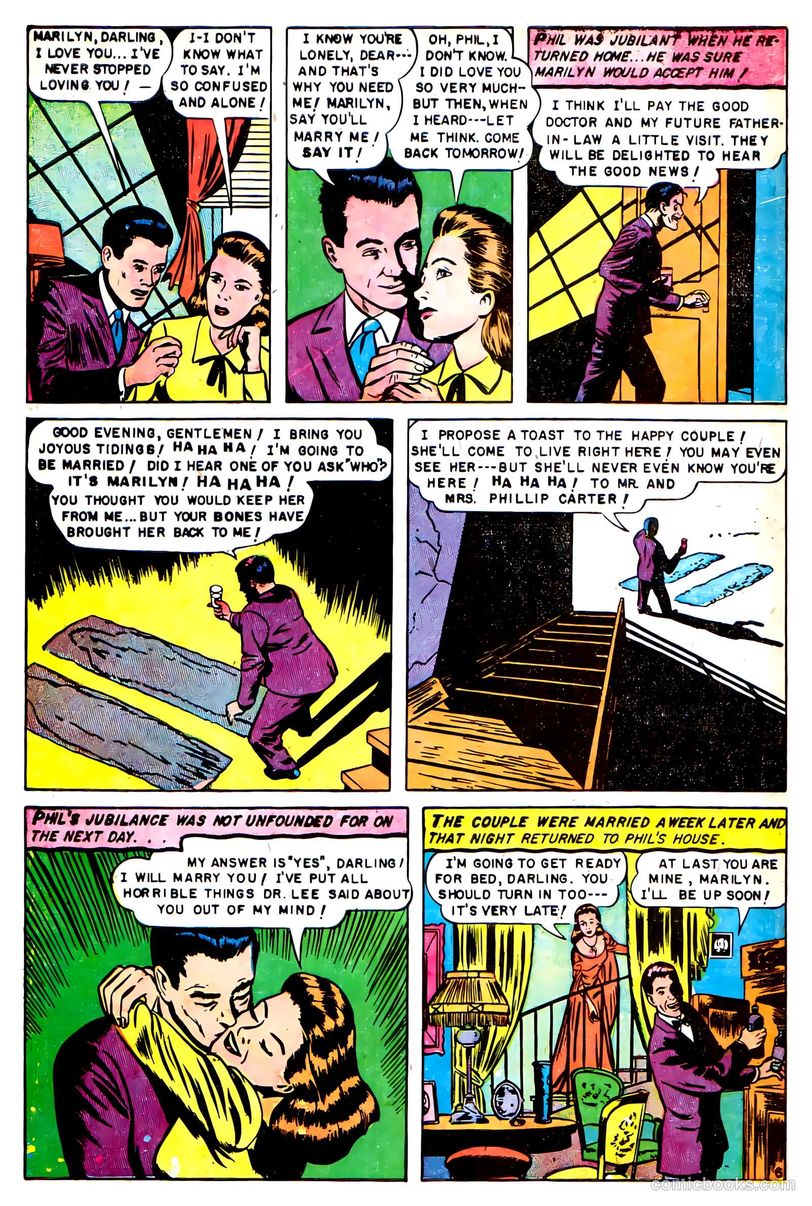 Dark Mysteries #4 (1951) — page 7 of 16