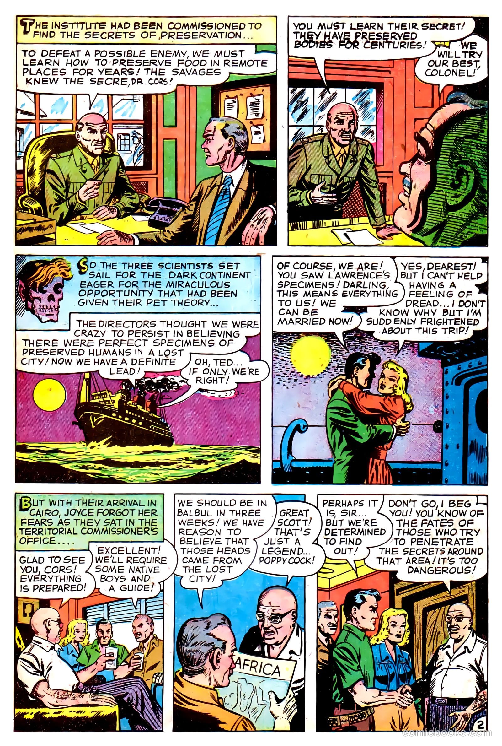 Dark Mysteries #4 (1951) — page 10 of 16