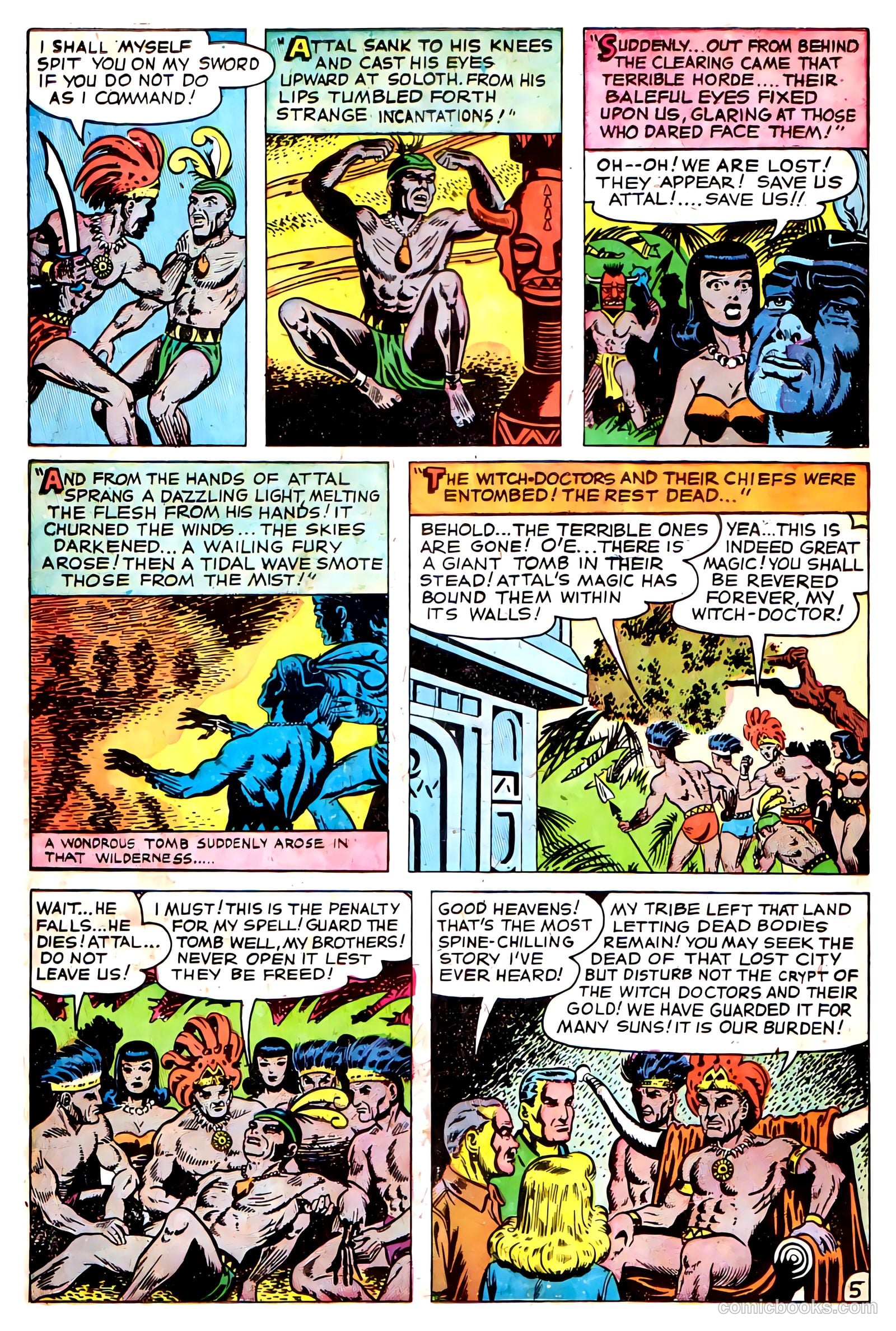 Dark Mysteries #4 (1951) — page 13 of 16