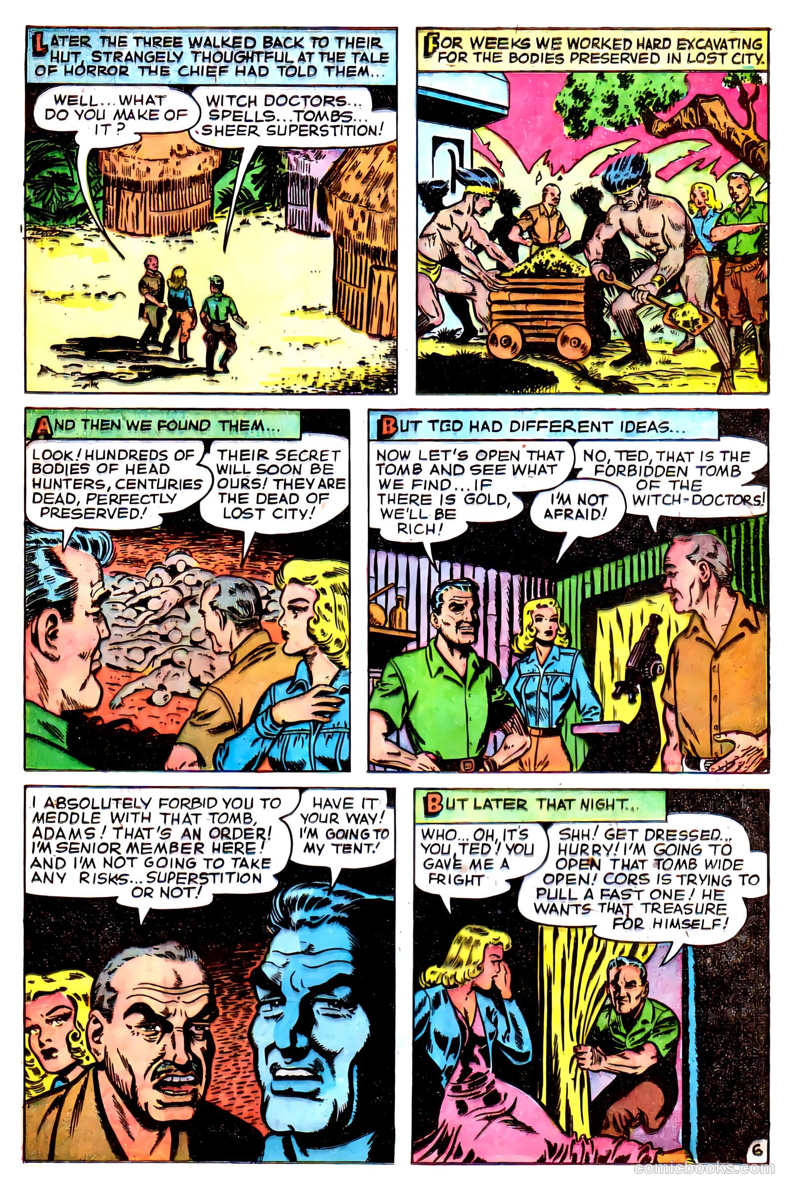 Dark Mysteries #4 (1951) — page 14 of 16