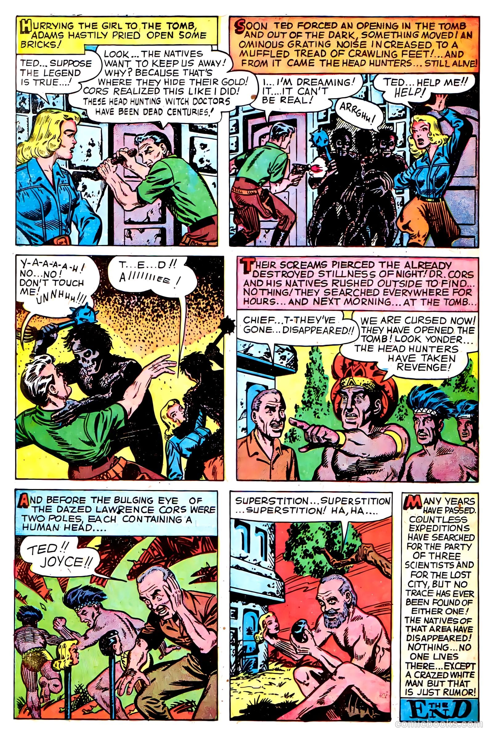 Dark Mysteries #4 (1951) — page 15 of 16