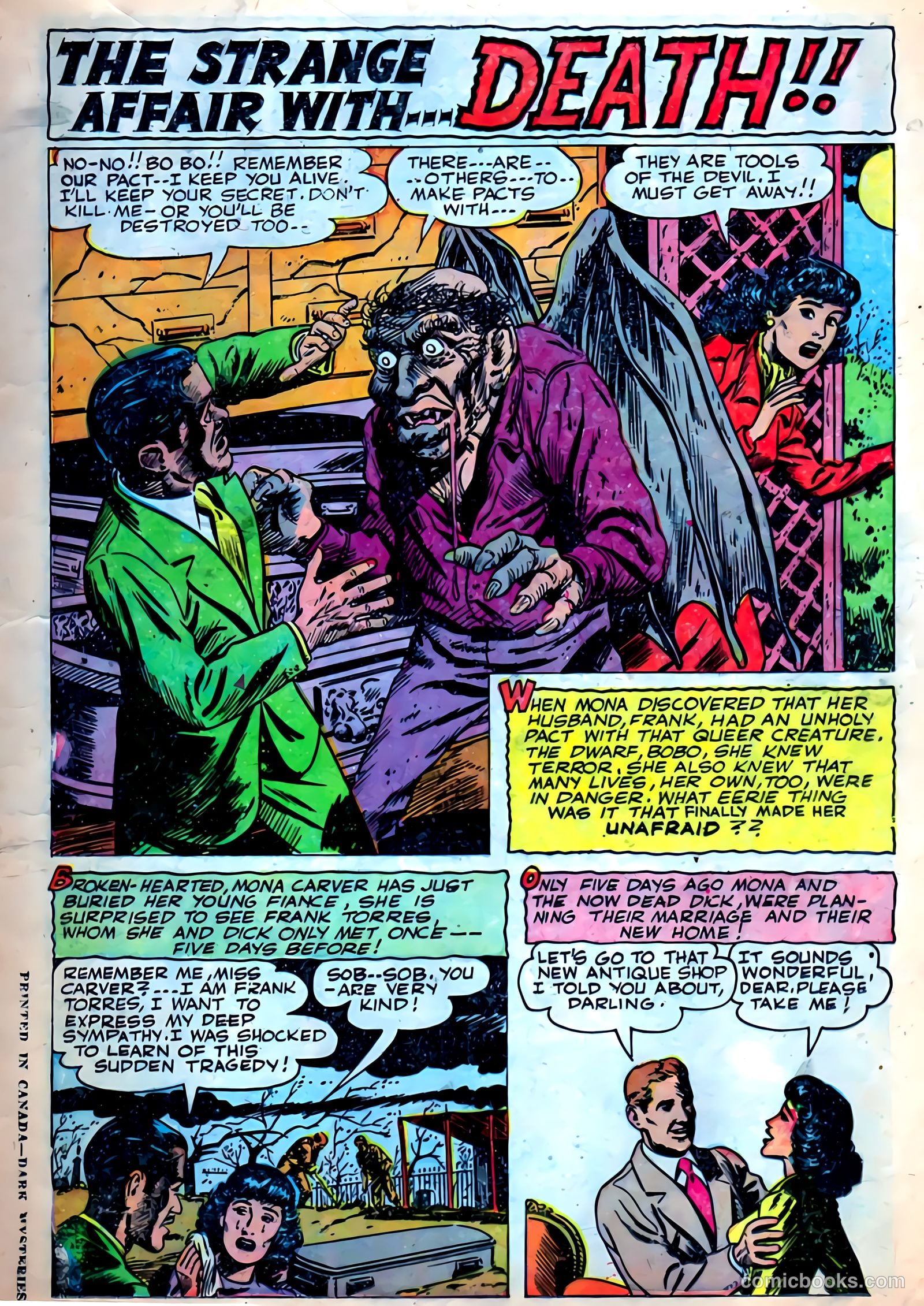 Dark Mysteries #5 (1952) — page 3 of 36
