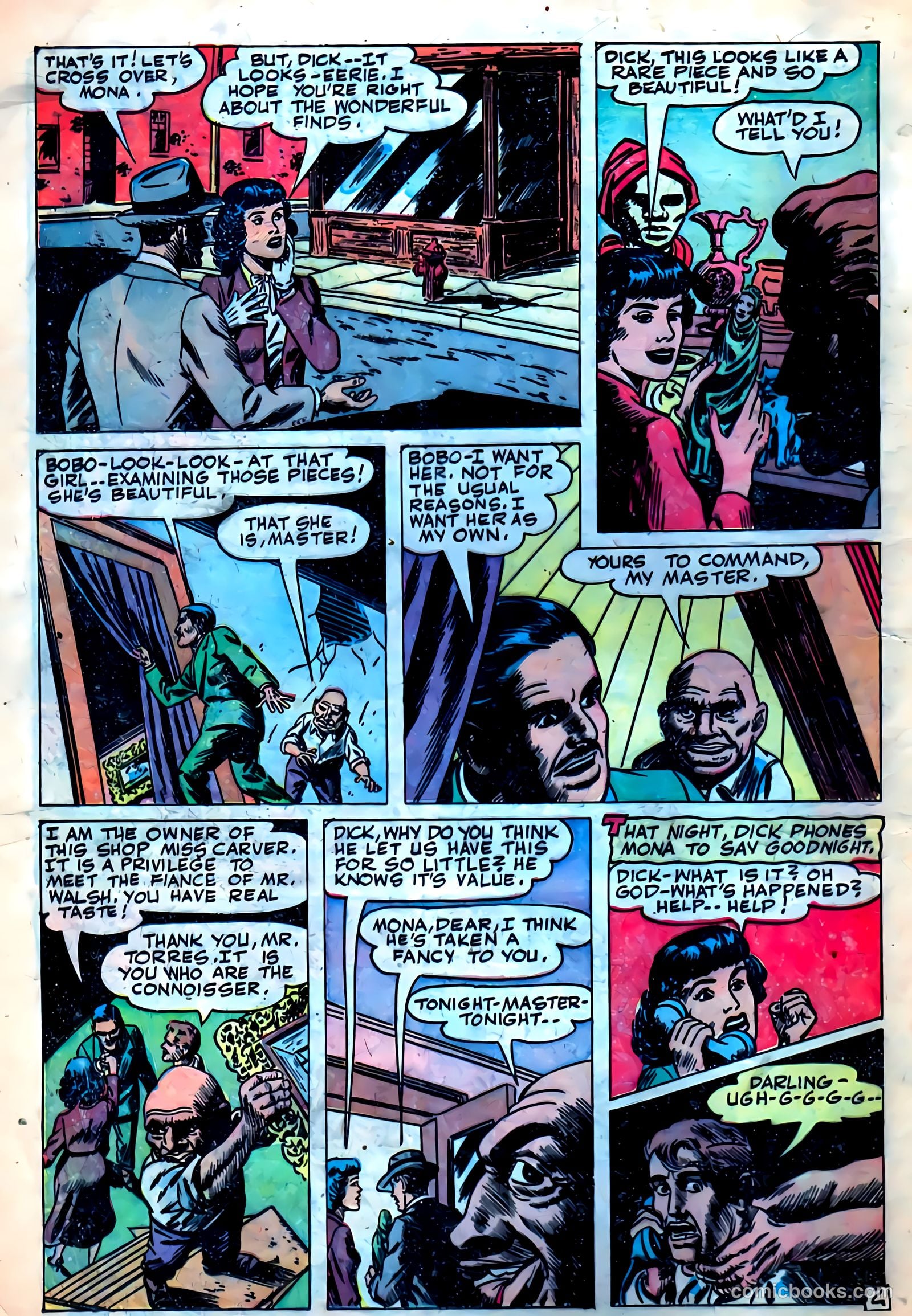 Dark Mysteries #5 (1952) — page 4 of 36