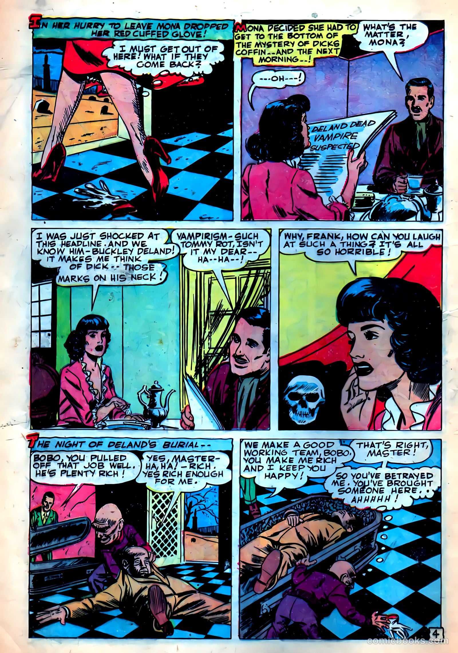 Dark Mysteries #5 (1952) — page 6 of 36