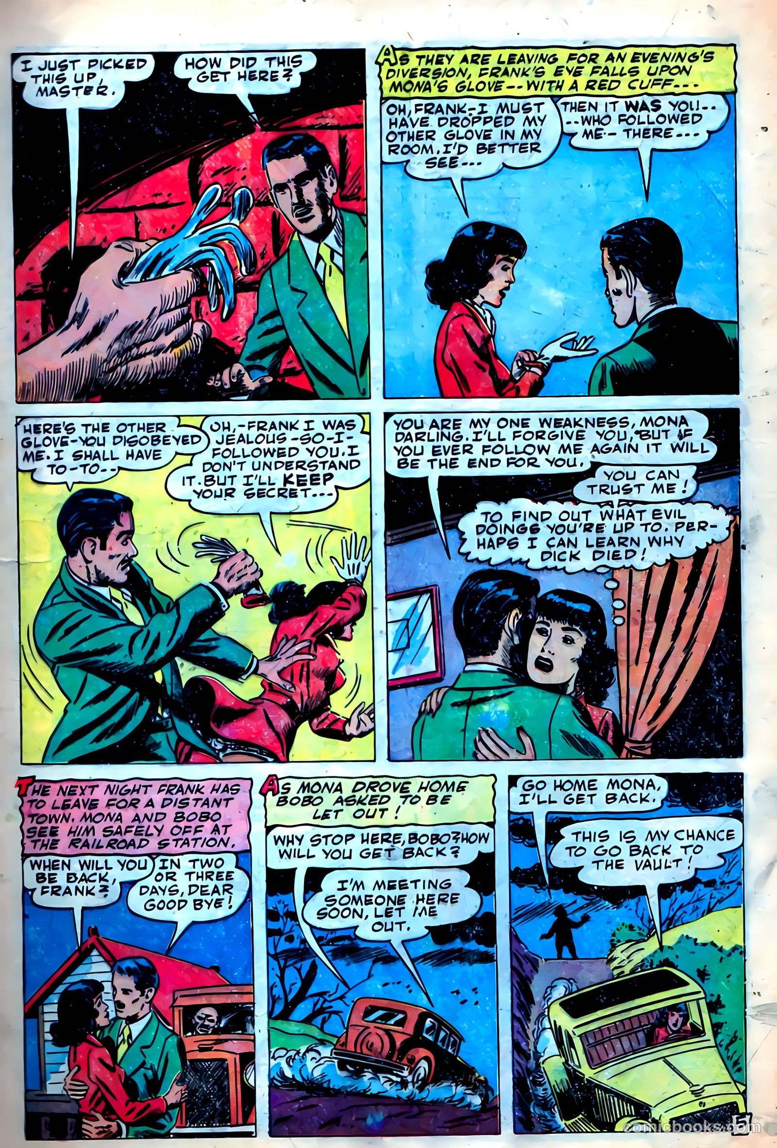 Dark Mysteries #5 (1952) — page 7 of 36