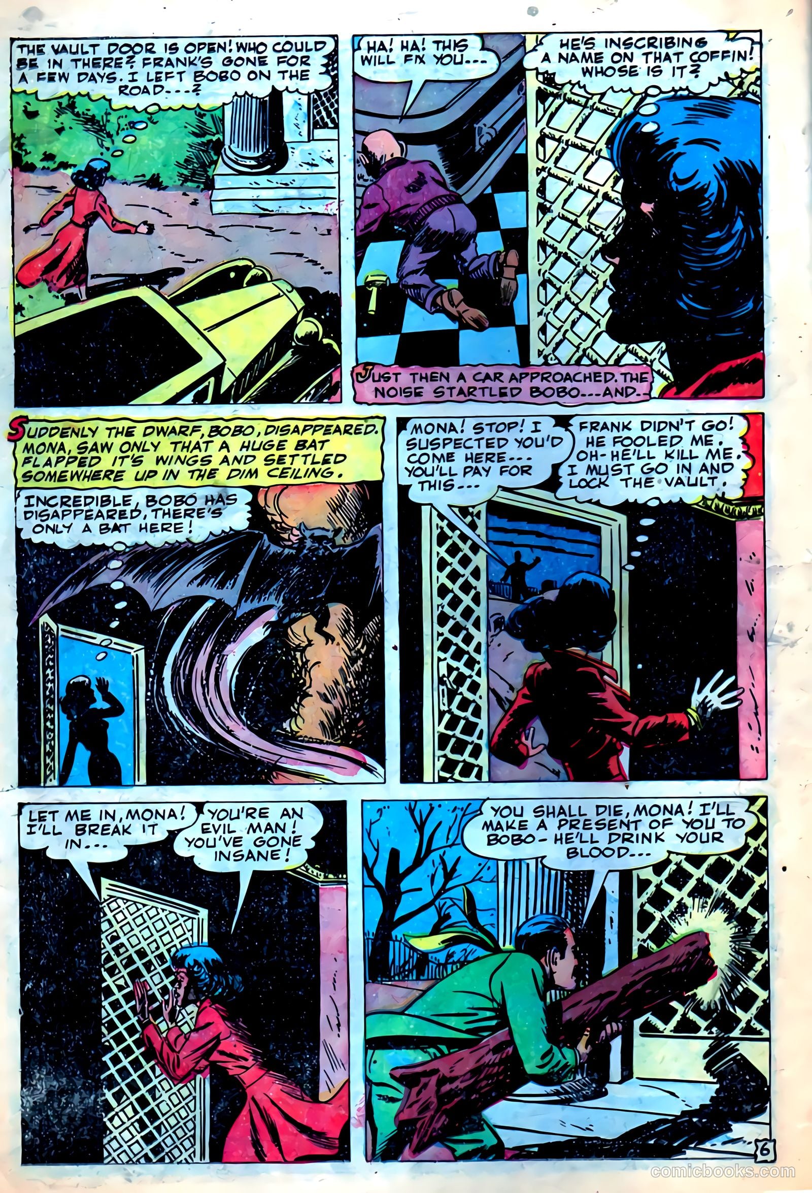 Dark Mysteries #5 (1952) — page 8 of 36