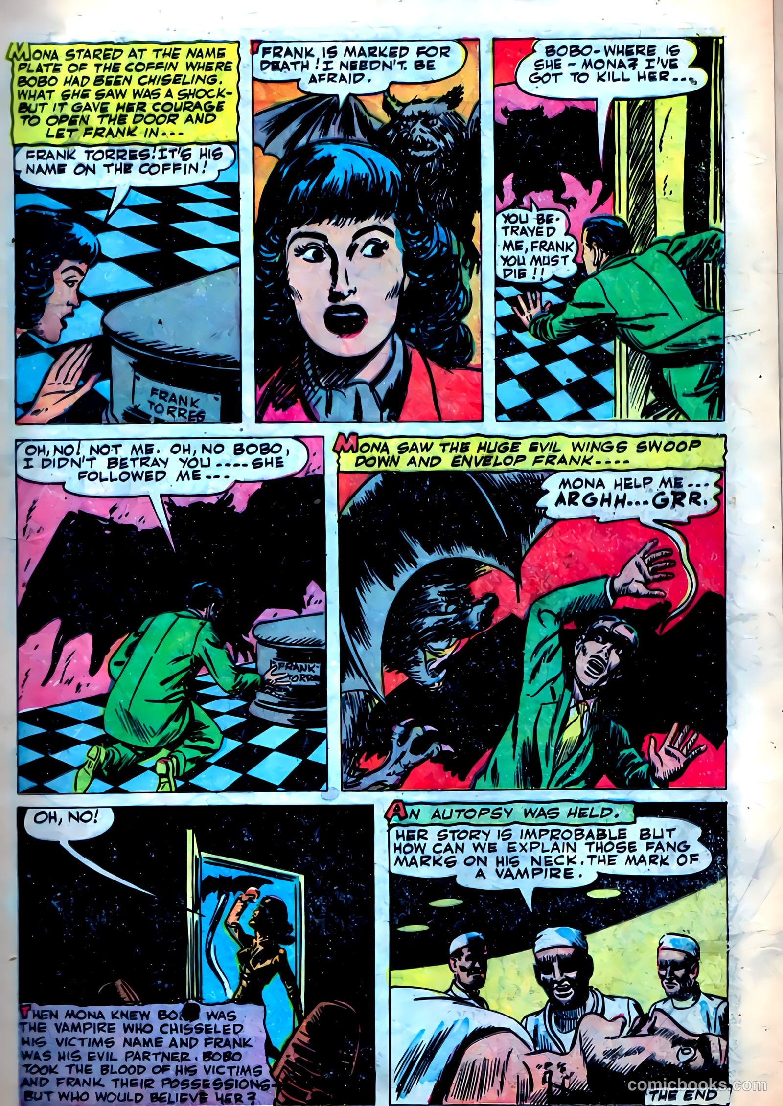 Dark Mysteries #5 (1952) — page 9 of 36