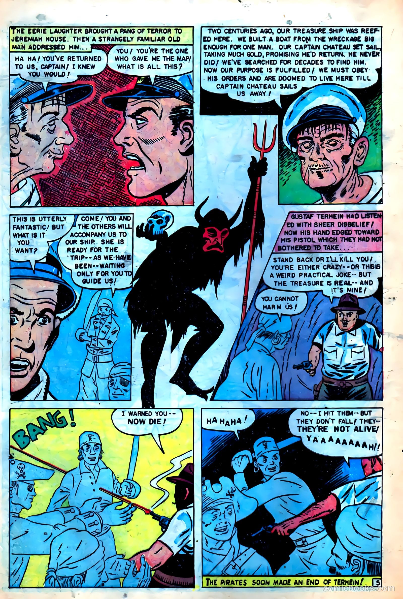 Dark Mysteries #5 (1952) — page 14 of 36