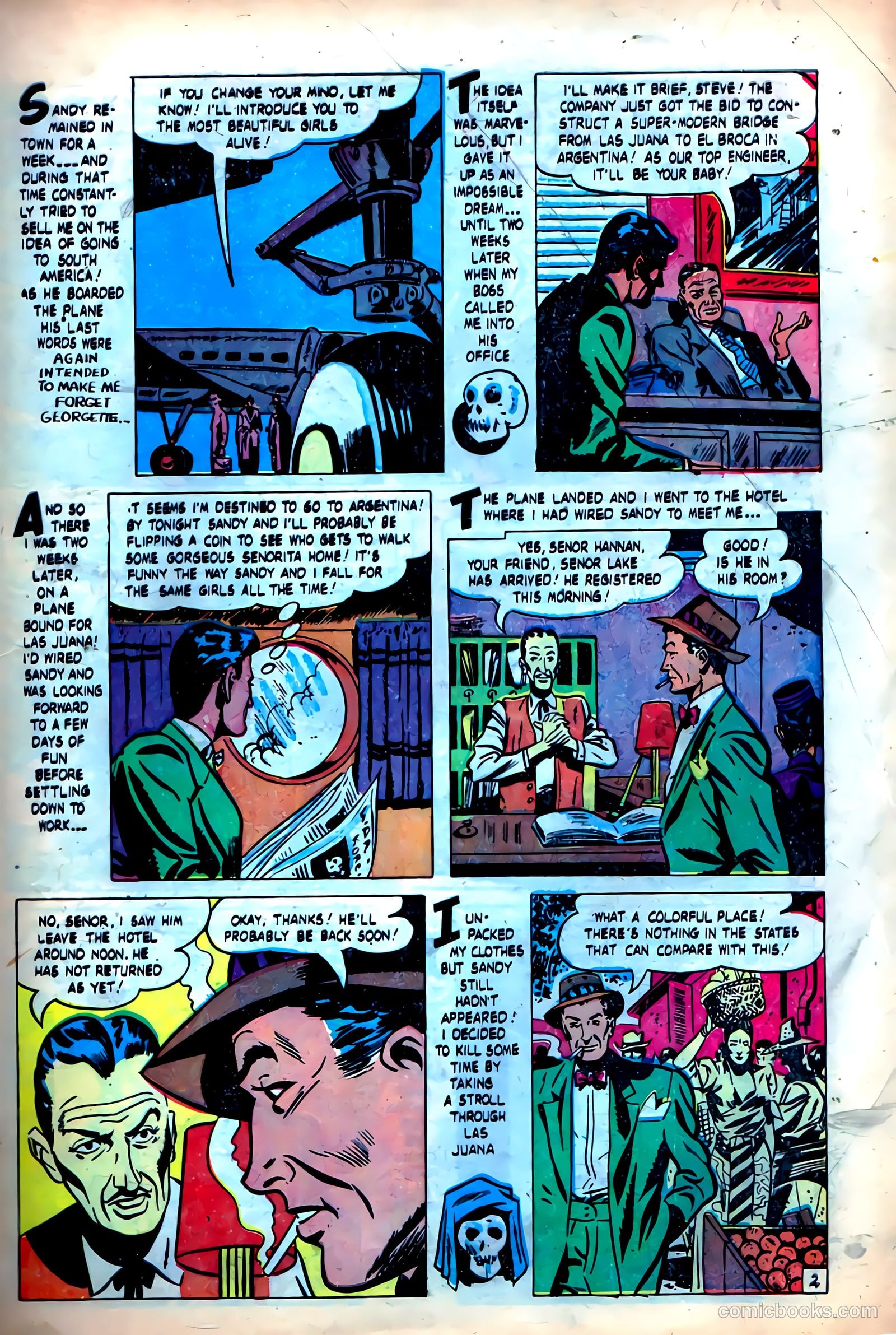 Dark Mysteries #5 (1952) — page 21 of 36